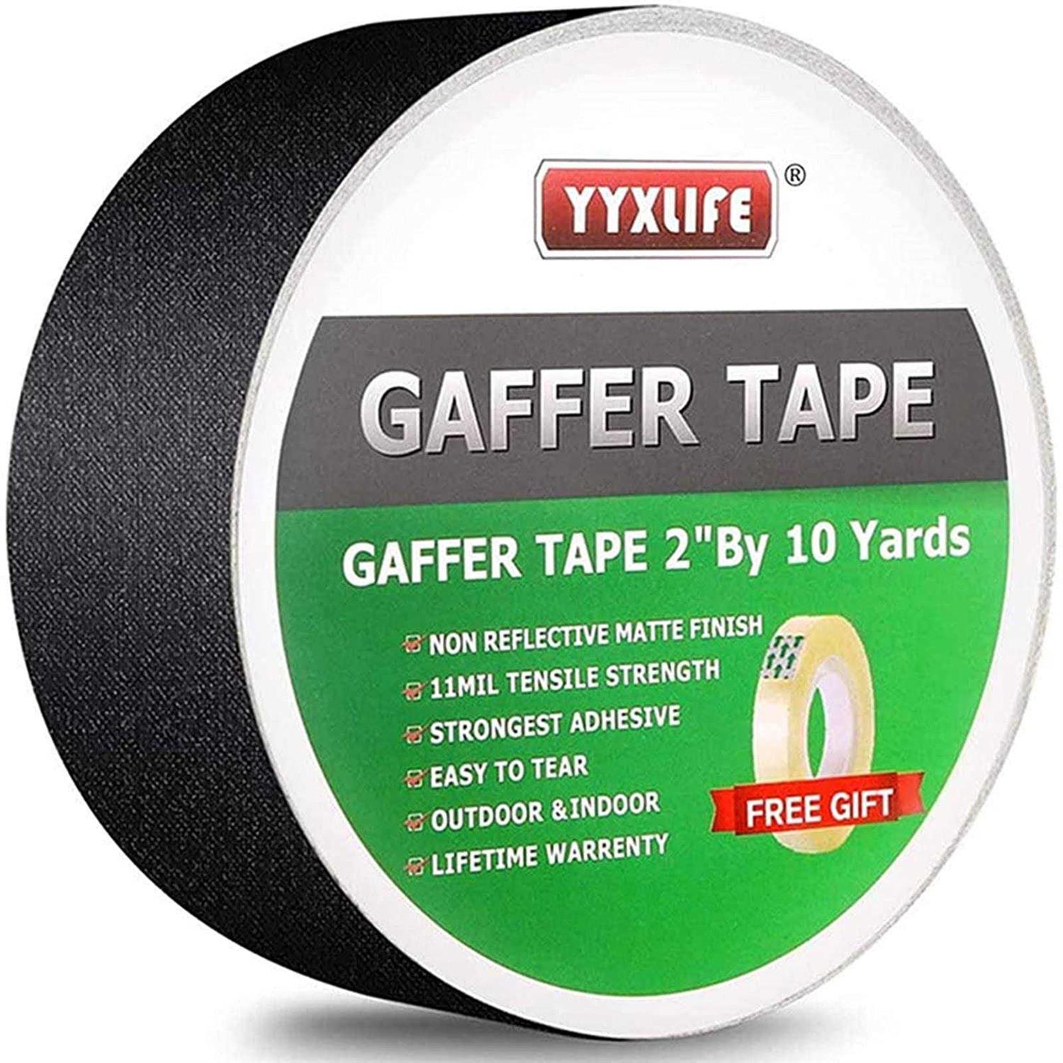 Yyxlife Premium Grade Gaffers Tape Heavy Duty Non-reflective Matte No - Zenithce