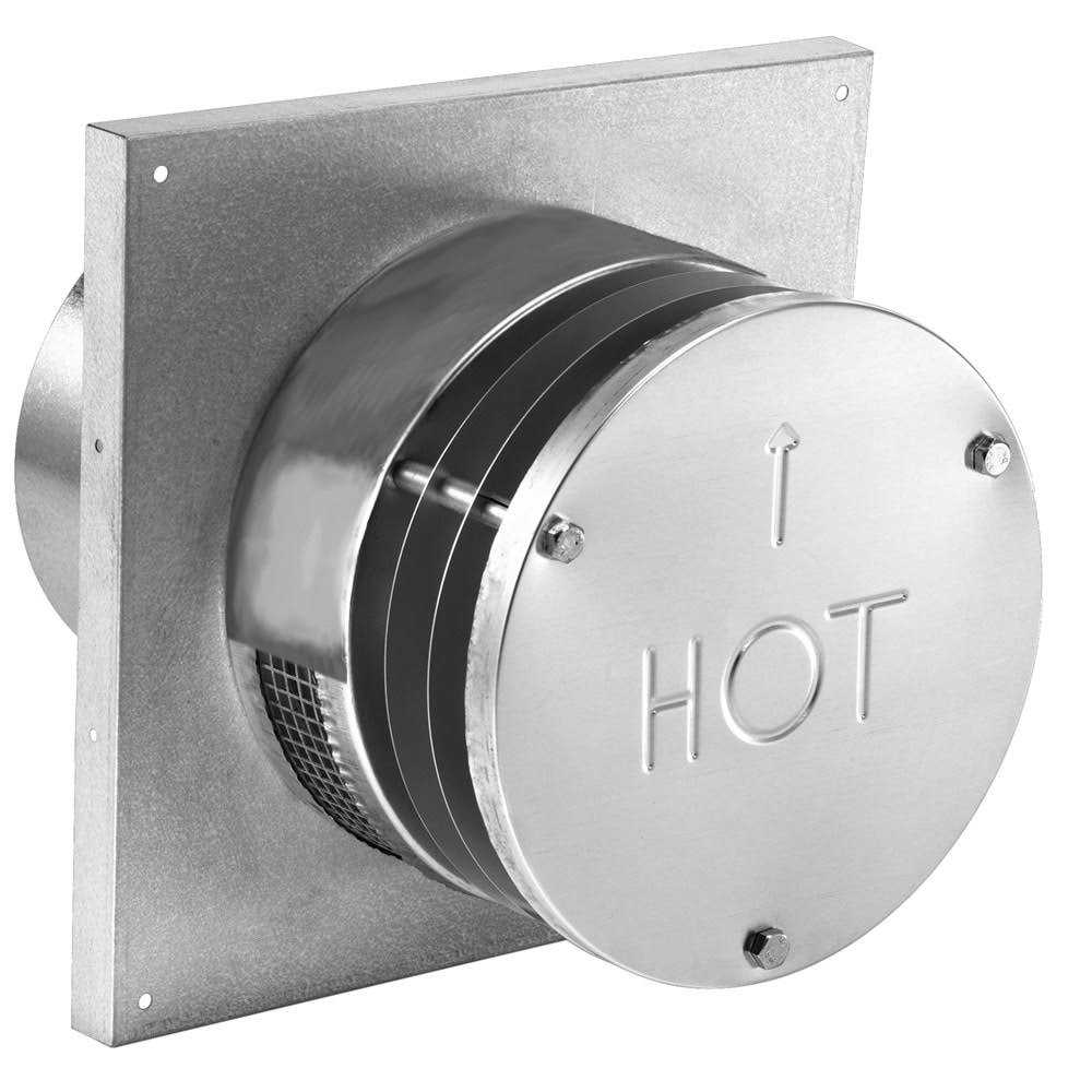 DuraVent DirectVent Pro Round Horizontal Termination Cap 46DVA-HRCS - Zenithce