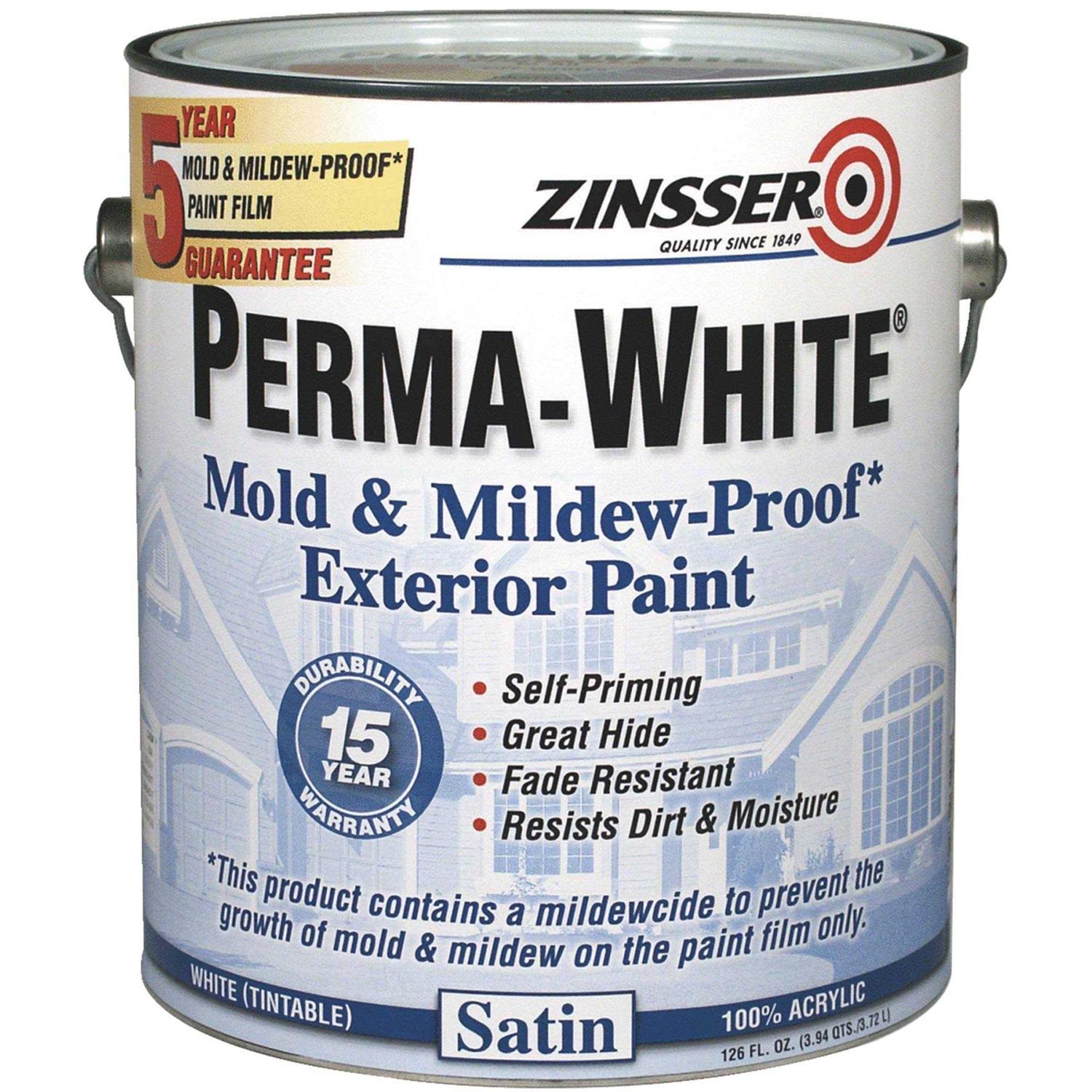 Zinsser Exterior Paint - Zenithce