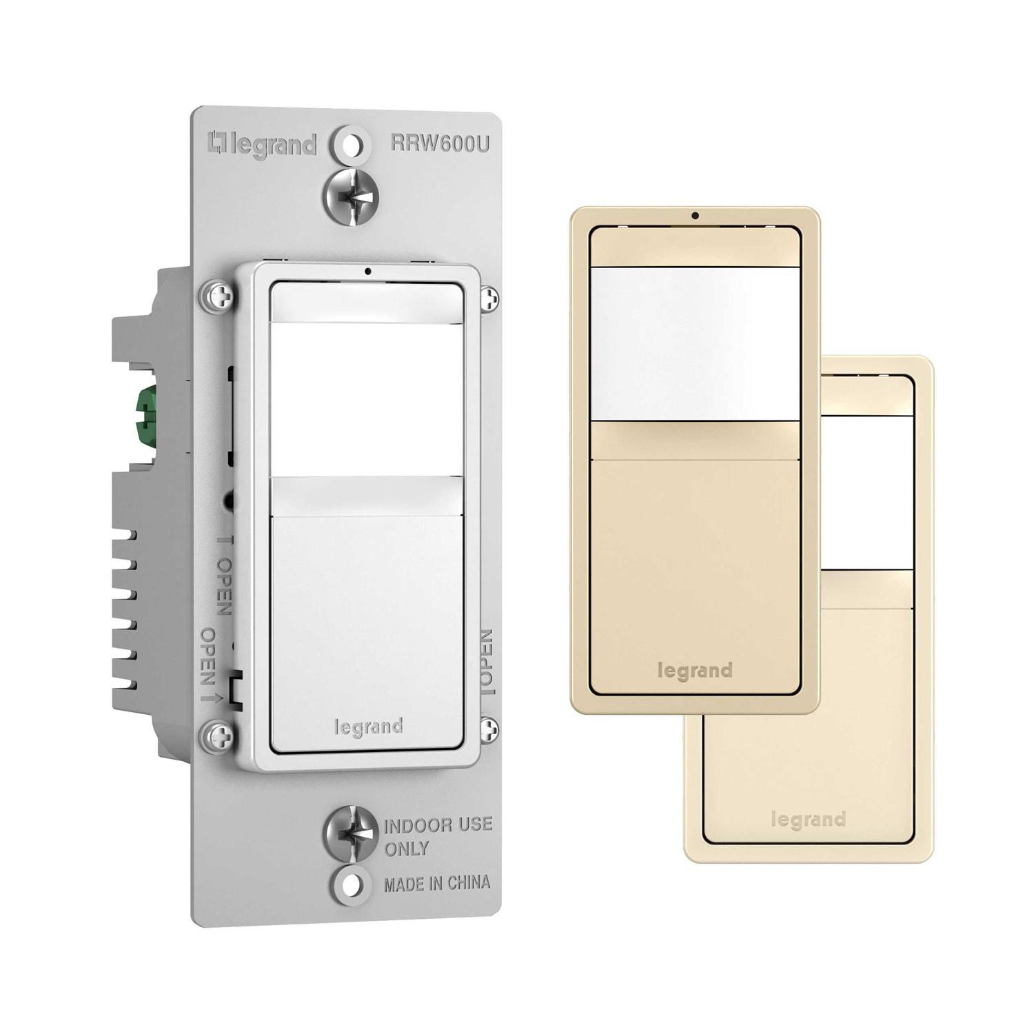 radiant Screwless Wall Plate – White RWP26WCC10 - Zenithce