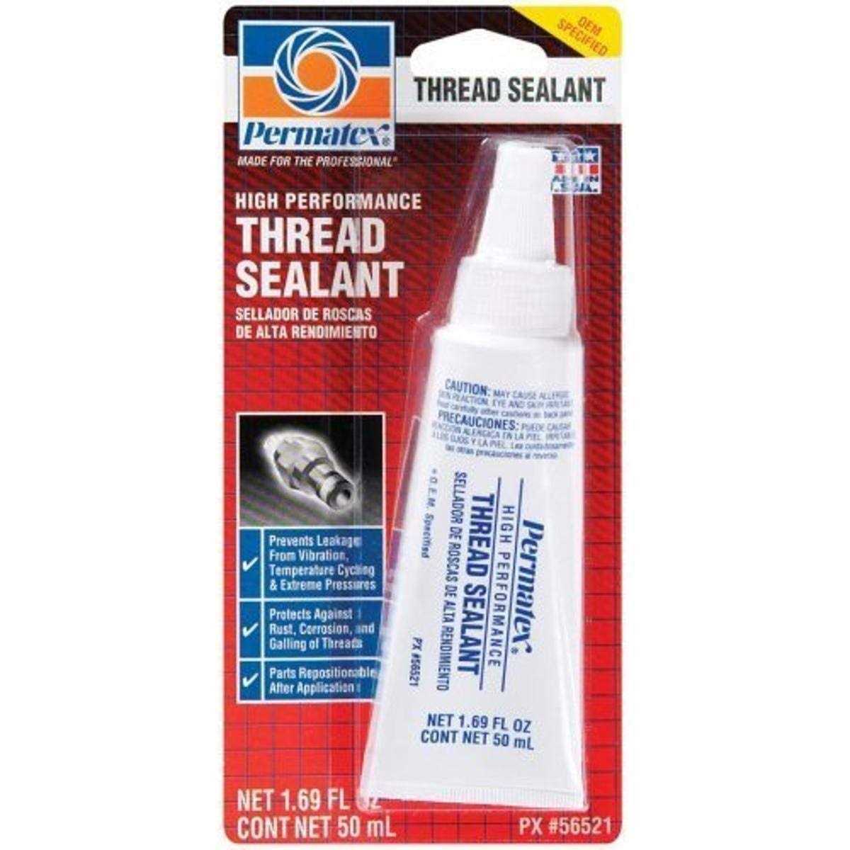 Permatex 56521 High Performance Thread Sealant - Zenithce