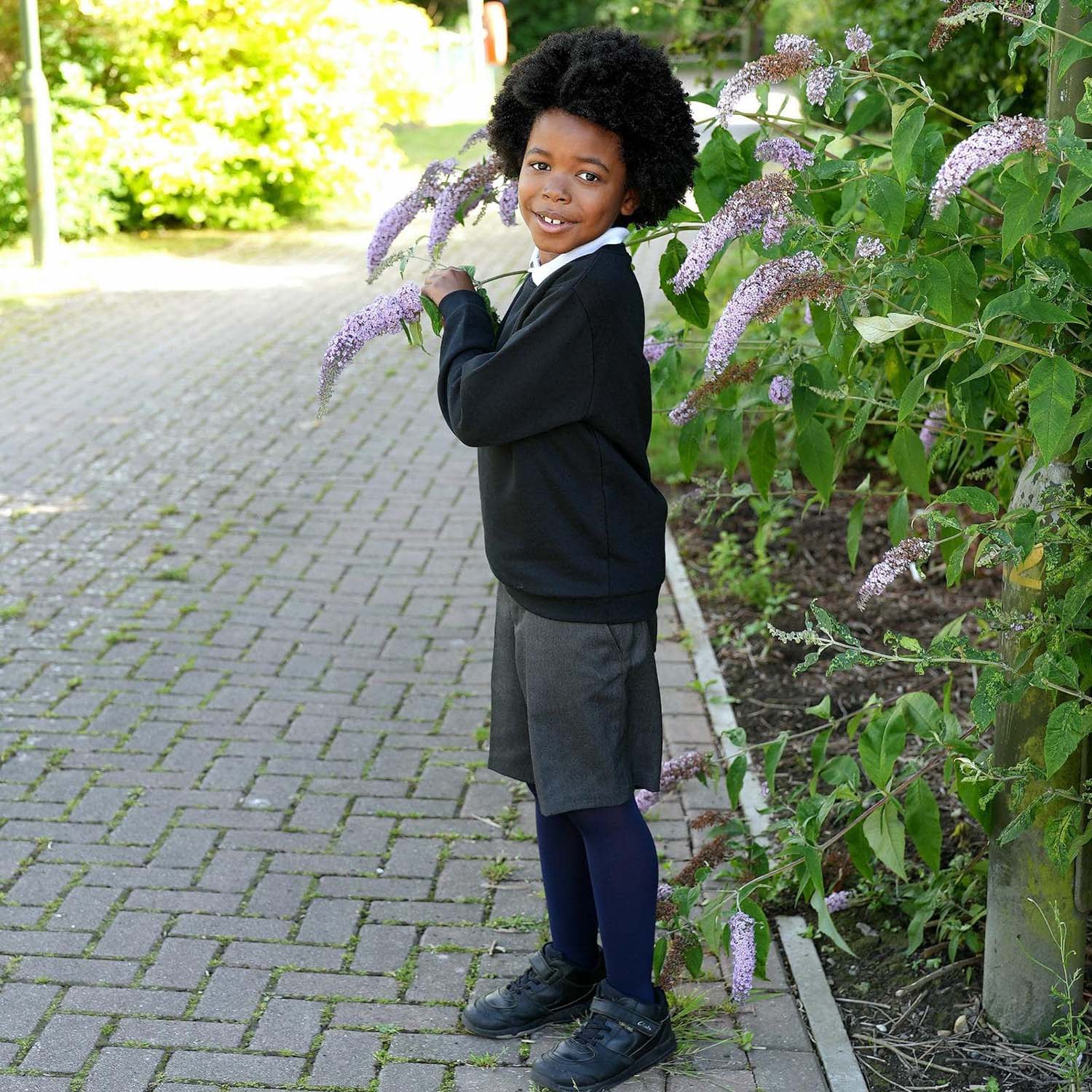 Kids Tights - Navy - Zenithce