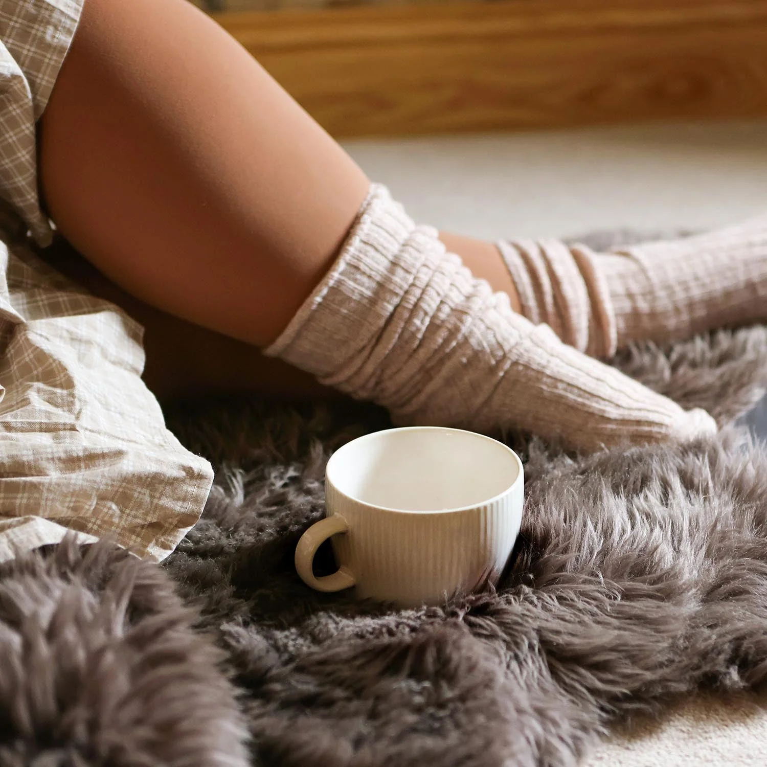 80 Denier Tights - Mocha - Zenithce