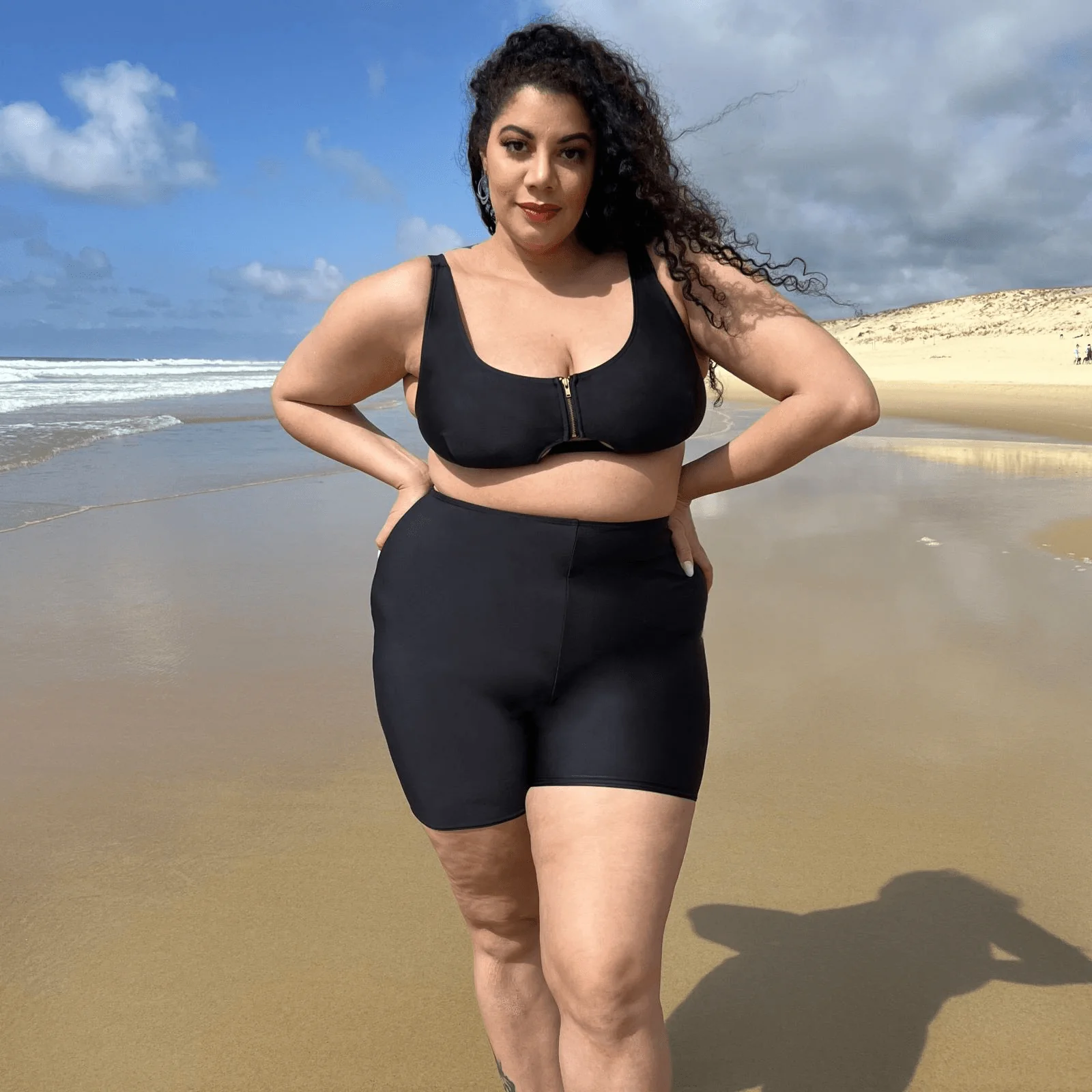 Hasta La Vista Bikini Top - Black - Zenithce