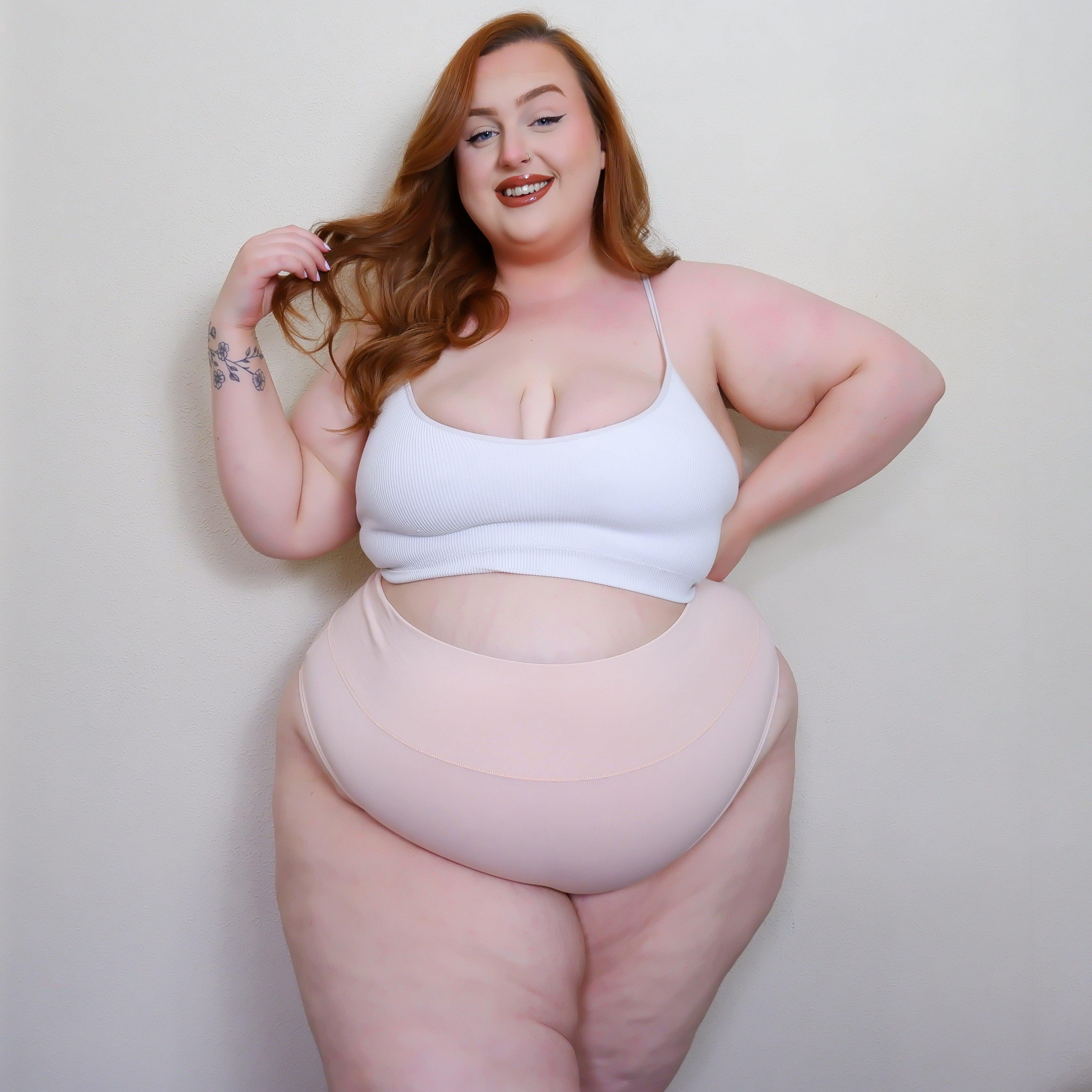 Organic Cotton Cheeky High Leg Knickers - Ballet Pink - Zenithce