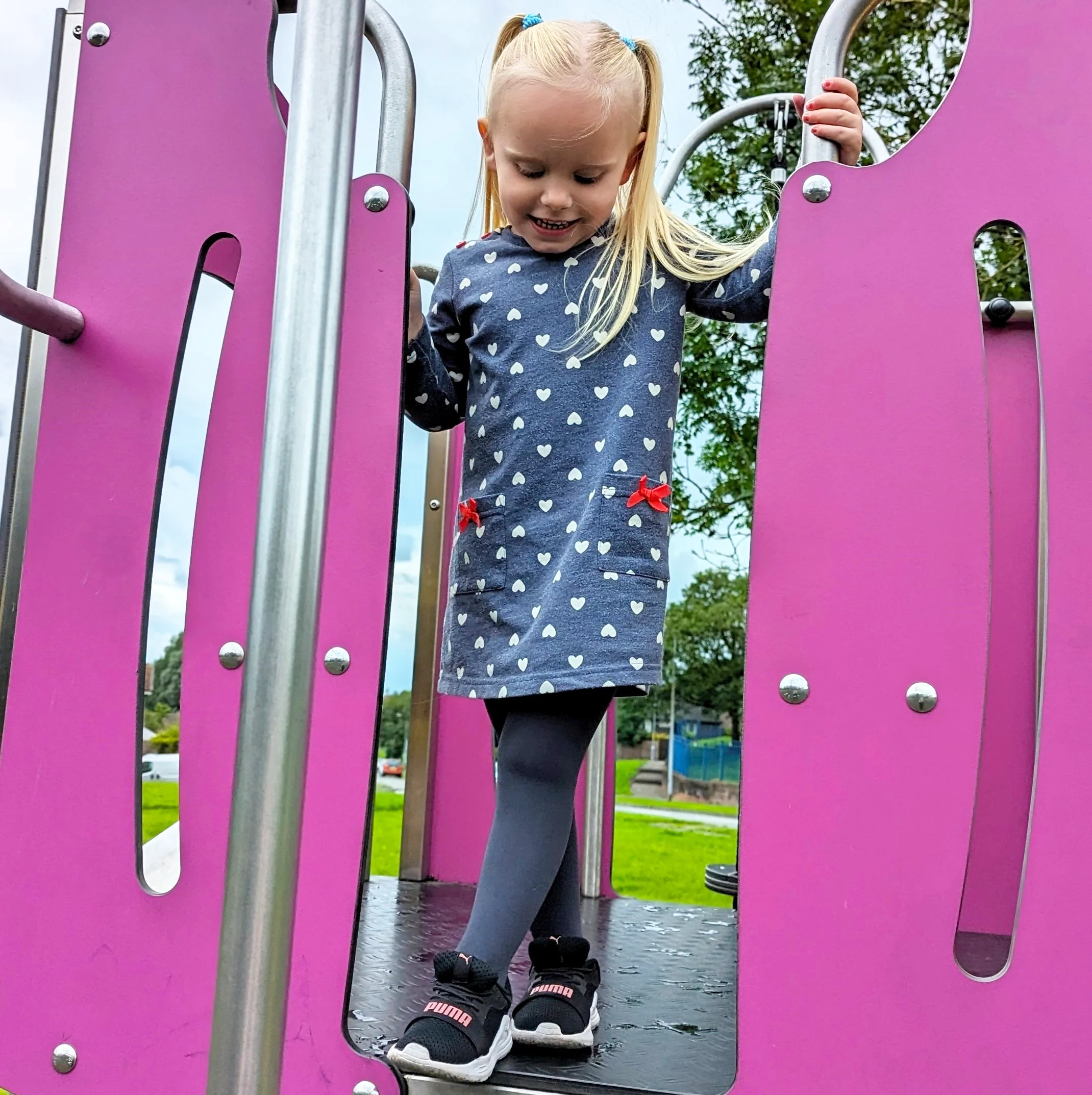 Kids Tights - Slate Grey - Zenithce