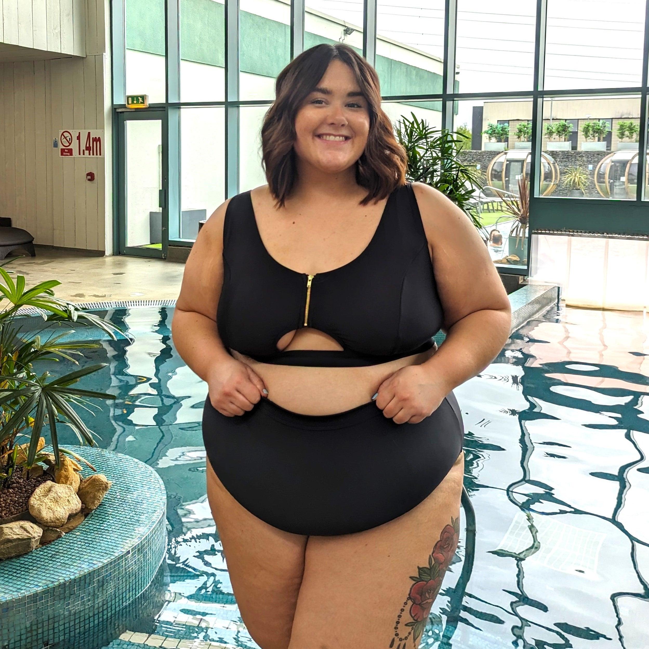 Hasta La Vista Bikini Bottoms - Black - Zenithce