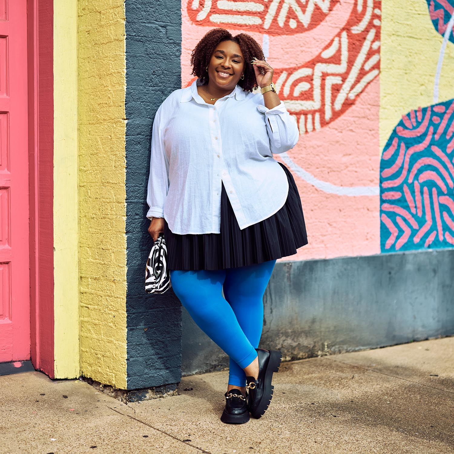 Footless Tights - Peacock - Zenithce