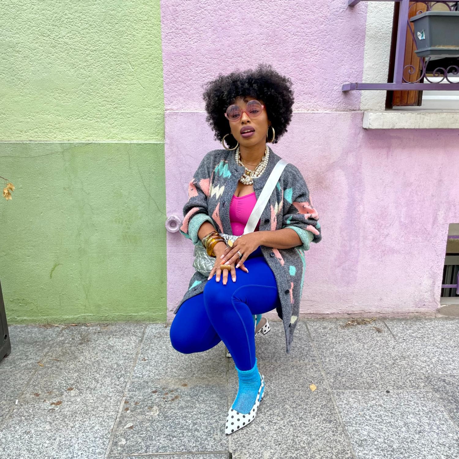 Squat-Proof Leggings -  Arabesque - Zenithce