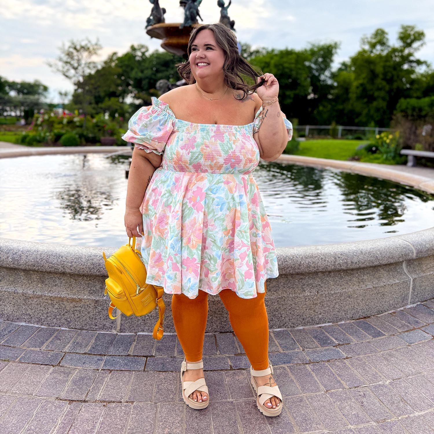 Footless Tights - Toffee Apple - Zenithce