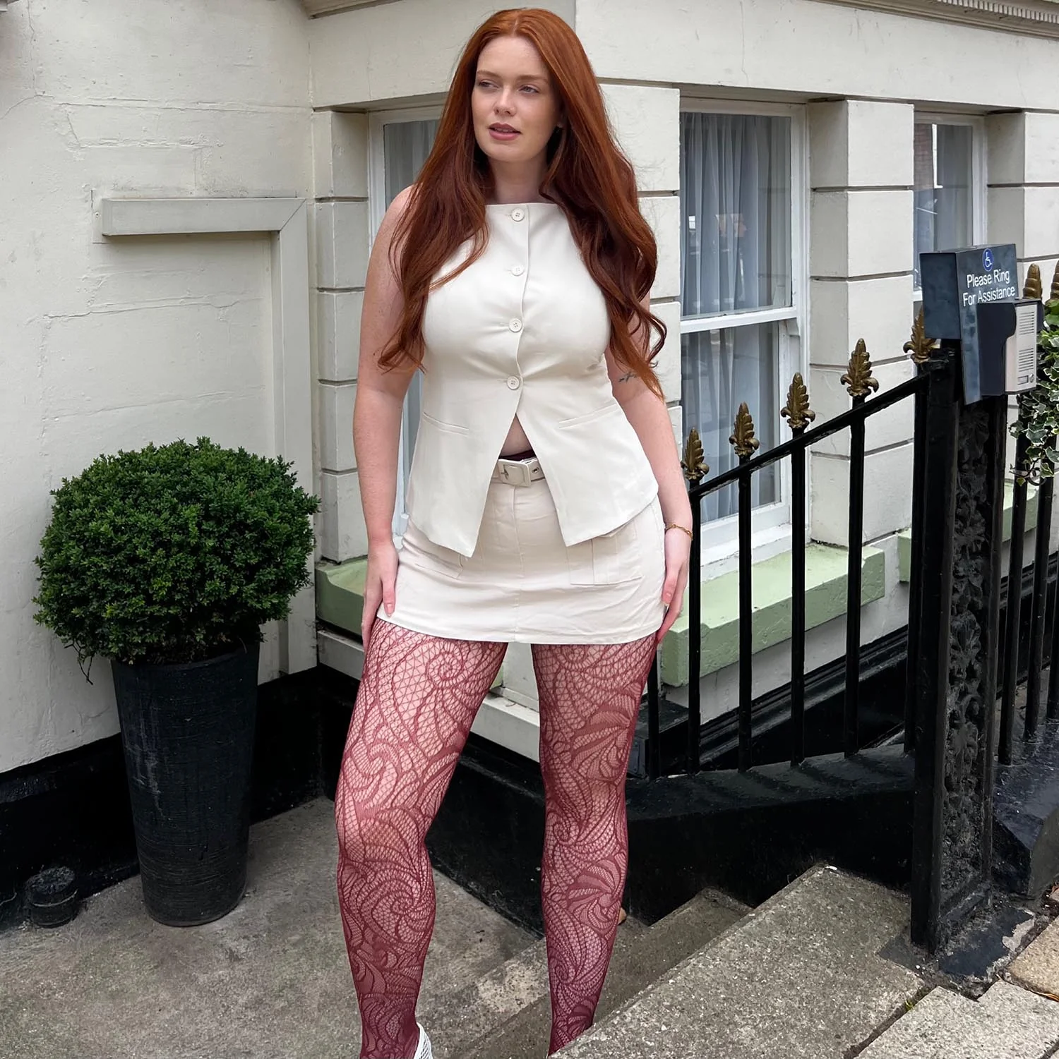 Thighs The Limit Fishnets - Timewarp - Roast - Zenithce