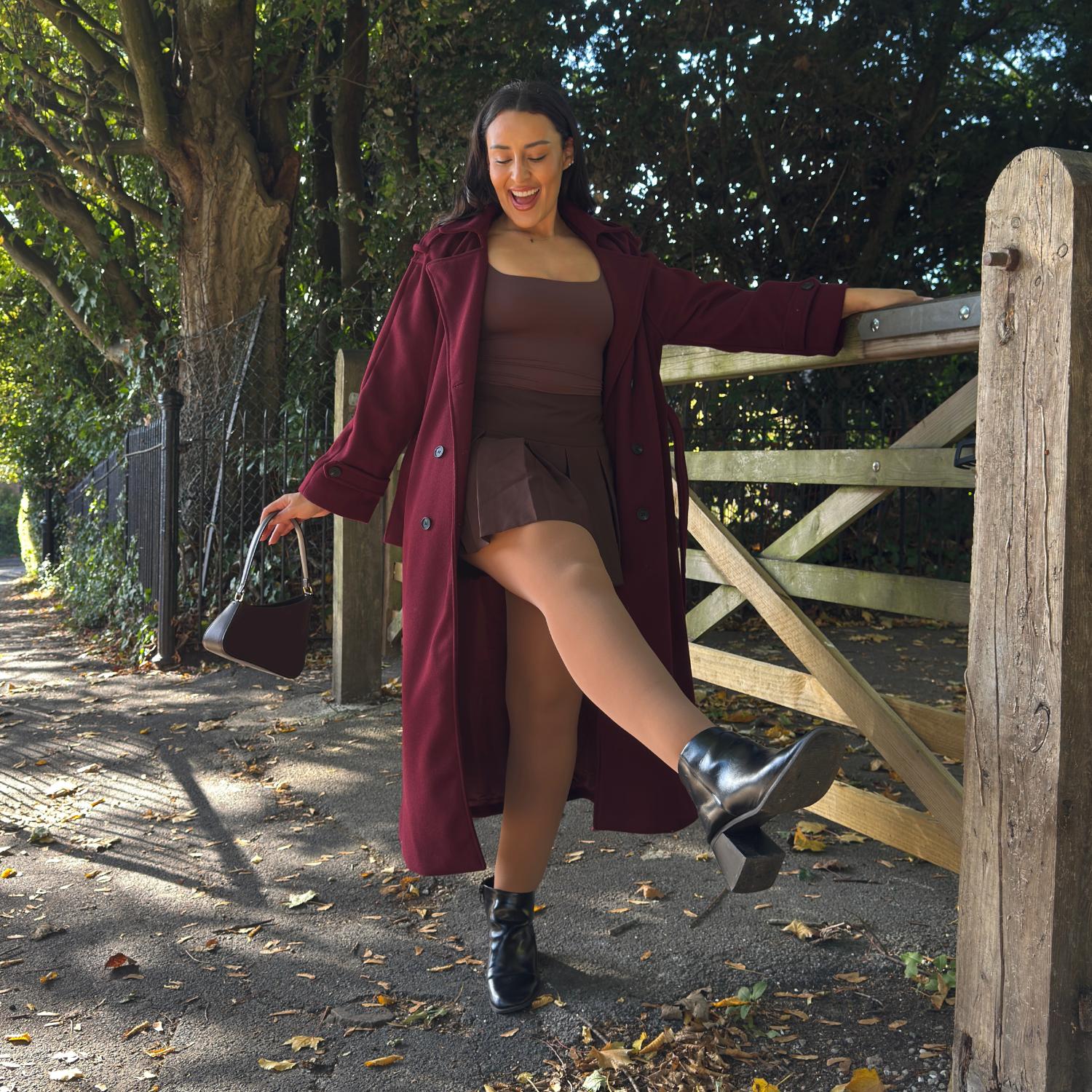 80 Denier Tights - Mocha - Zenithce