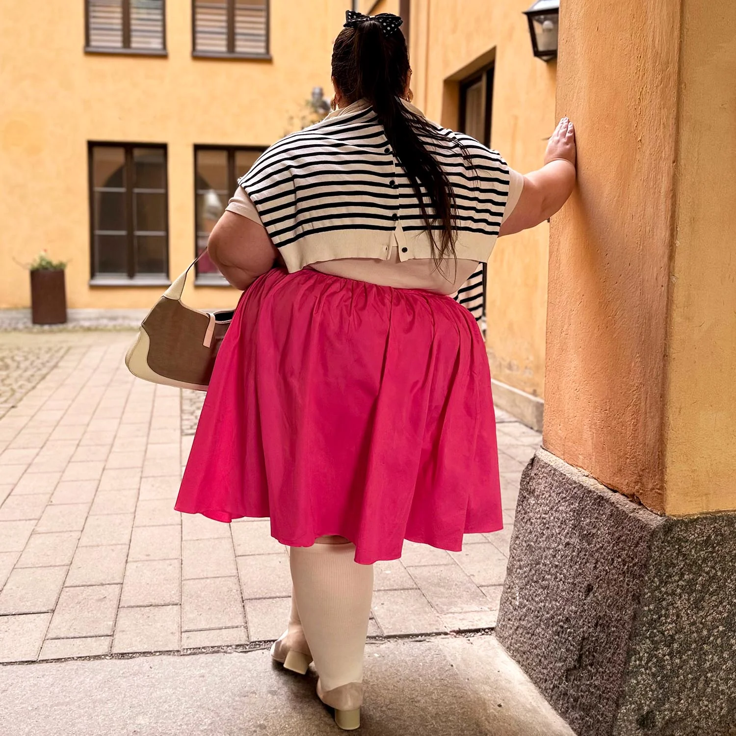 Poplin Skirt - Bubblegum - Zenithce