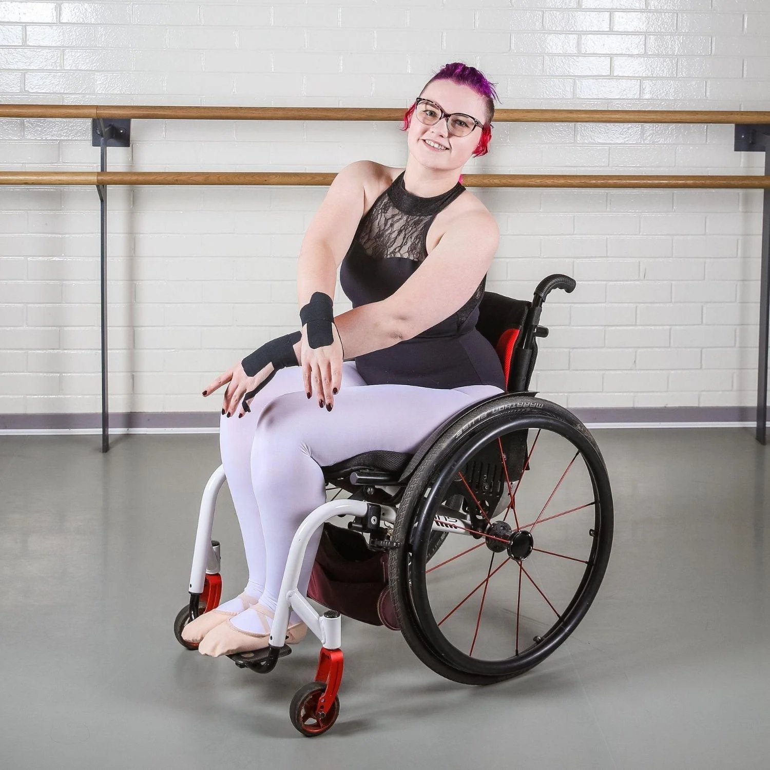 Convertible Dance Tights - White - Zenithce