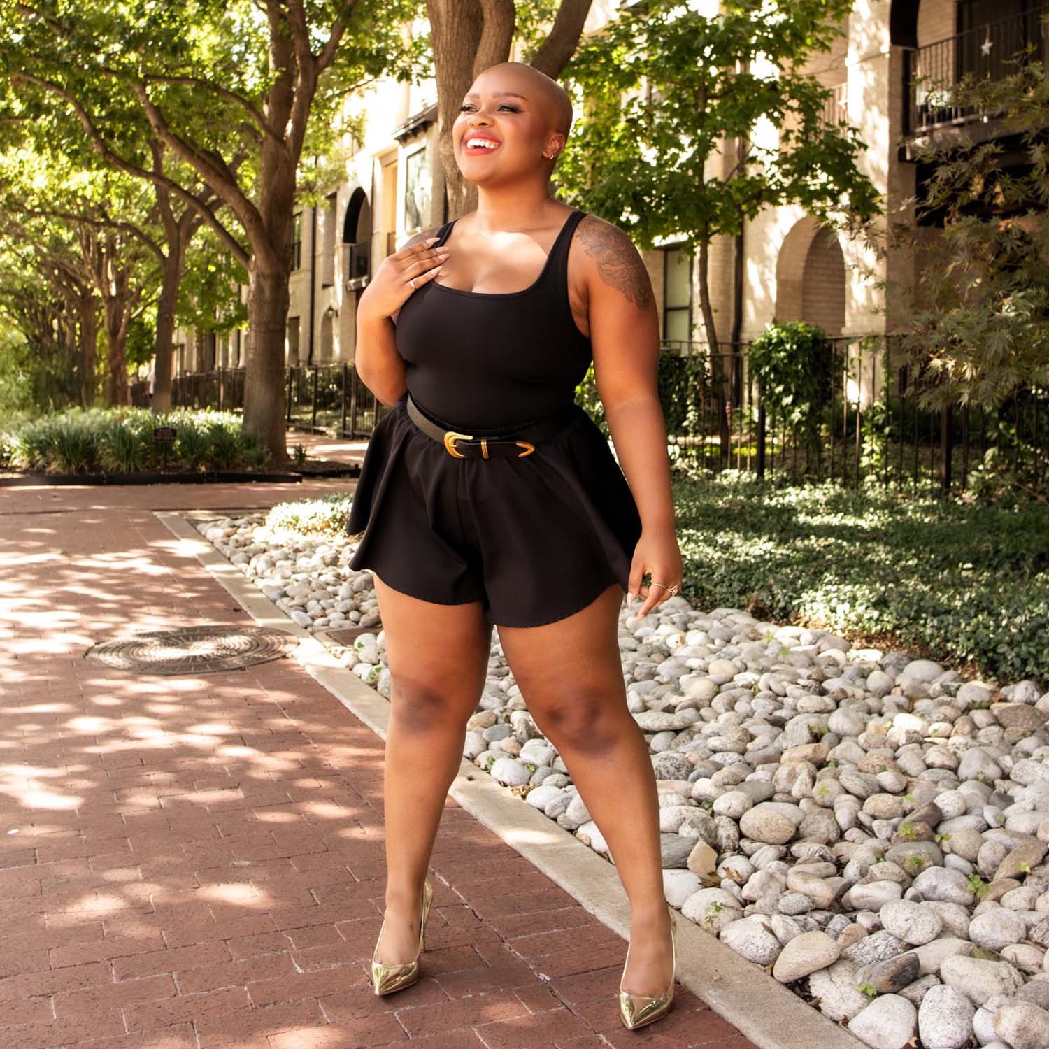 Strappy Cotton Bodysuit - Zenithce