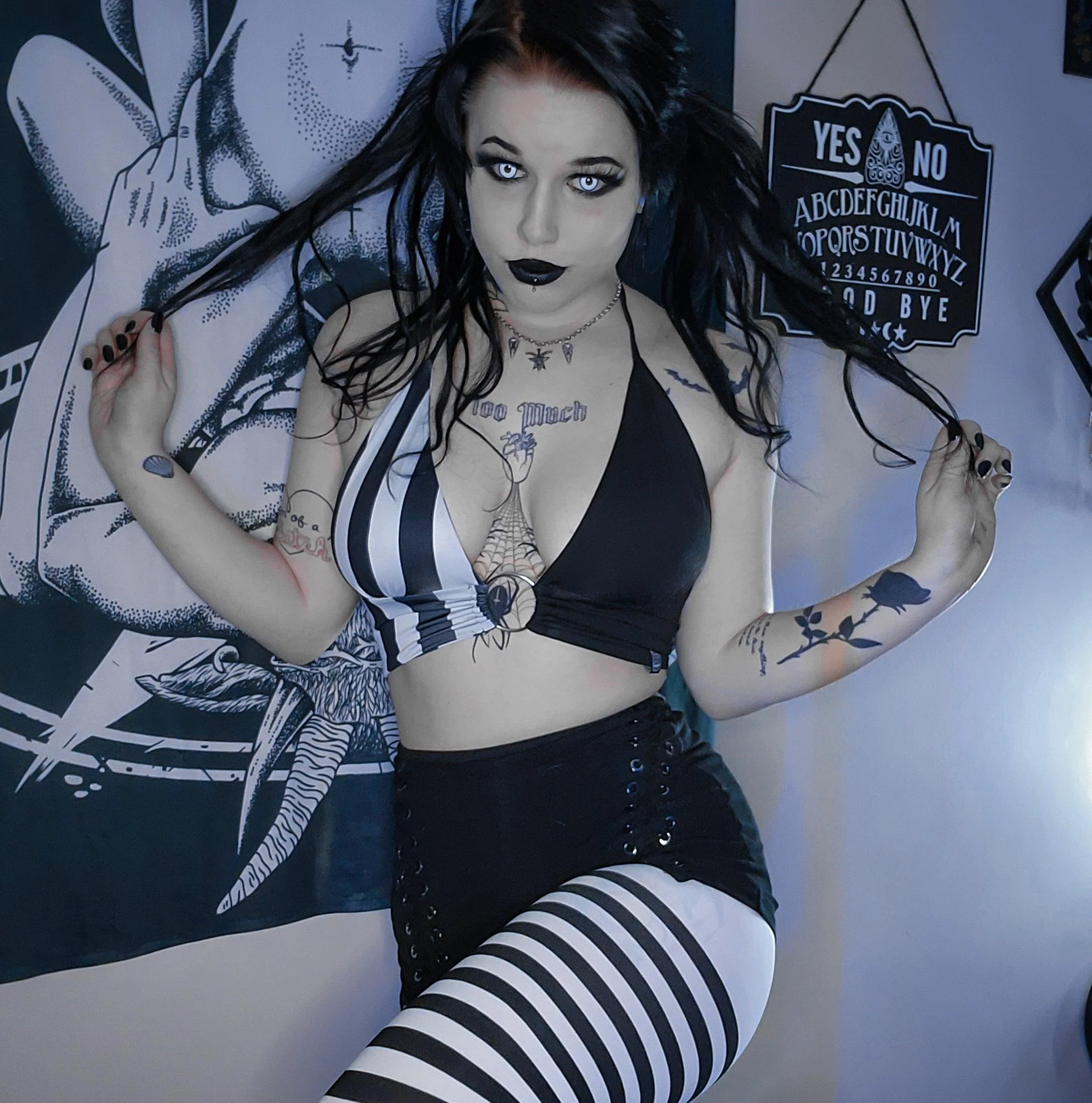 Striped Tights - Witch - Zenithce