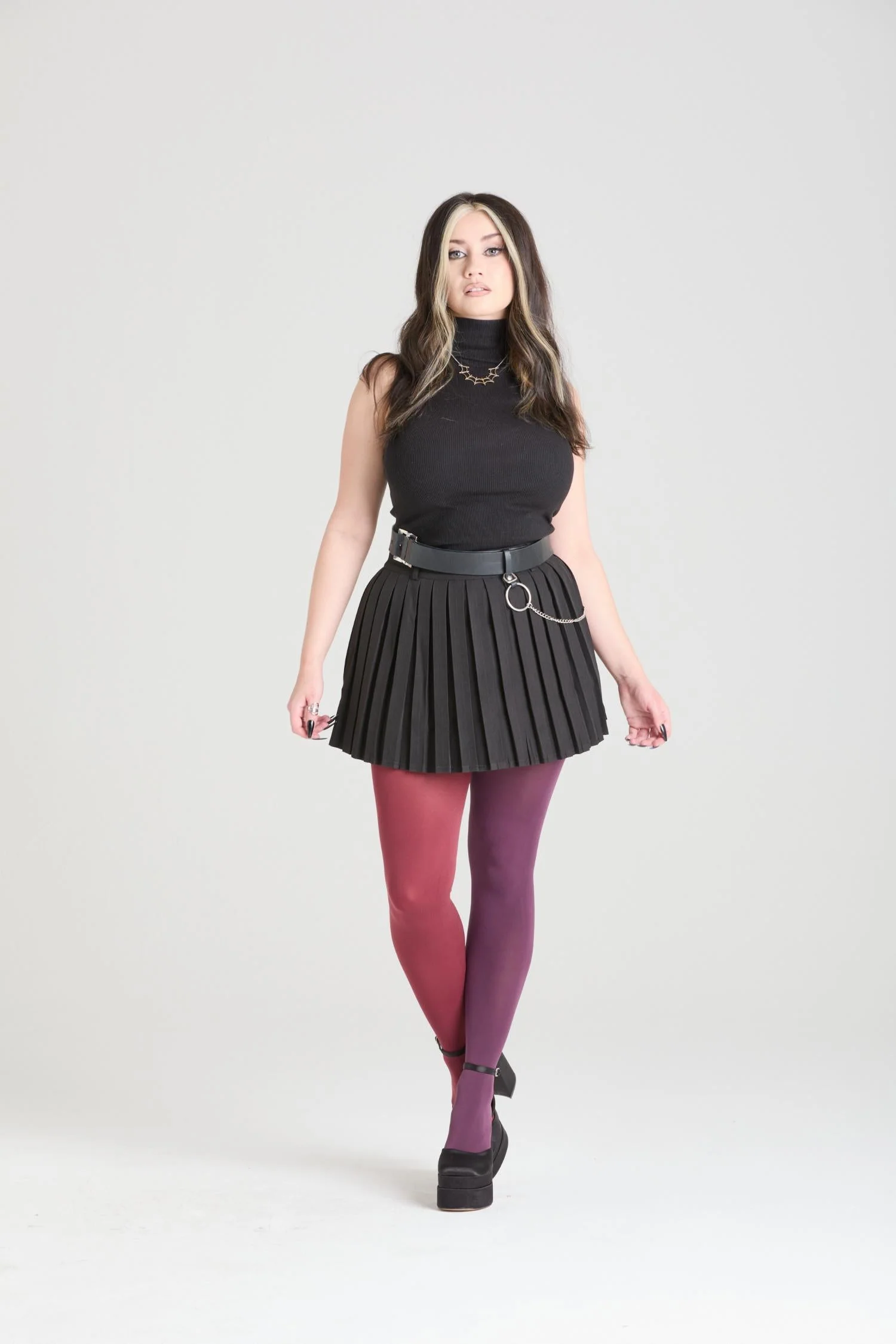 Duo Tights - Plurgundy - Zenithce