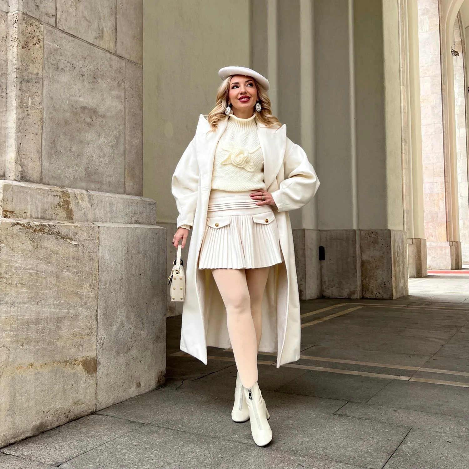 80 Denier Tights - Creamsicle - Zenithce