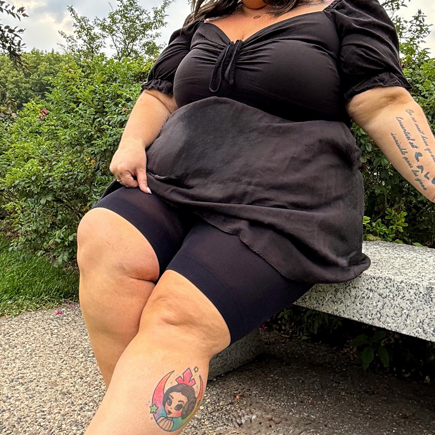 Castor Oil Chub Rub Shorts - Zenithce