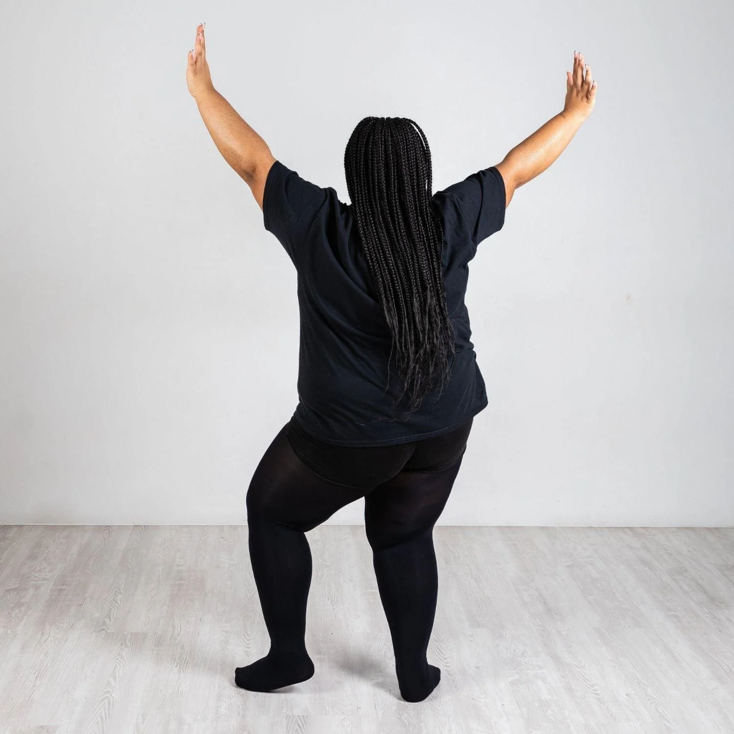 Convertible Dance Tights - Black - Zenithce