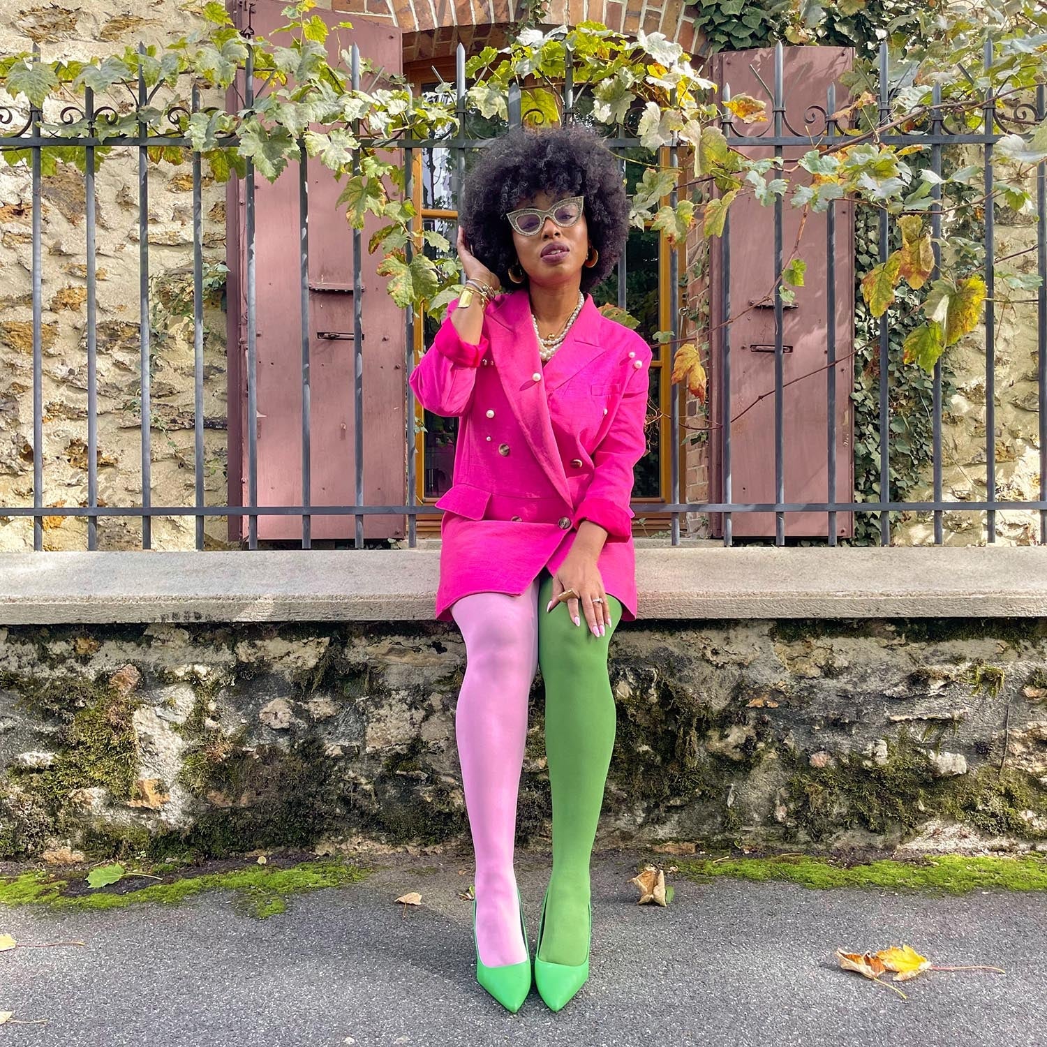 Duo Tights - Peaglet - Zenithce