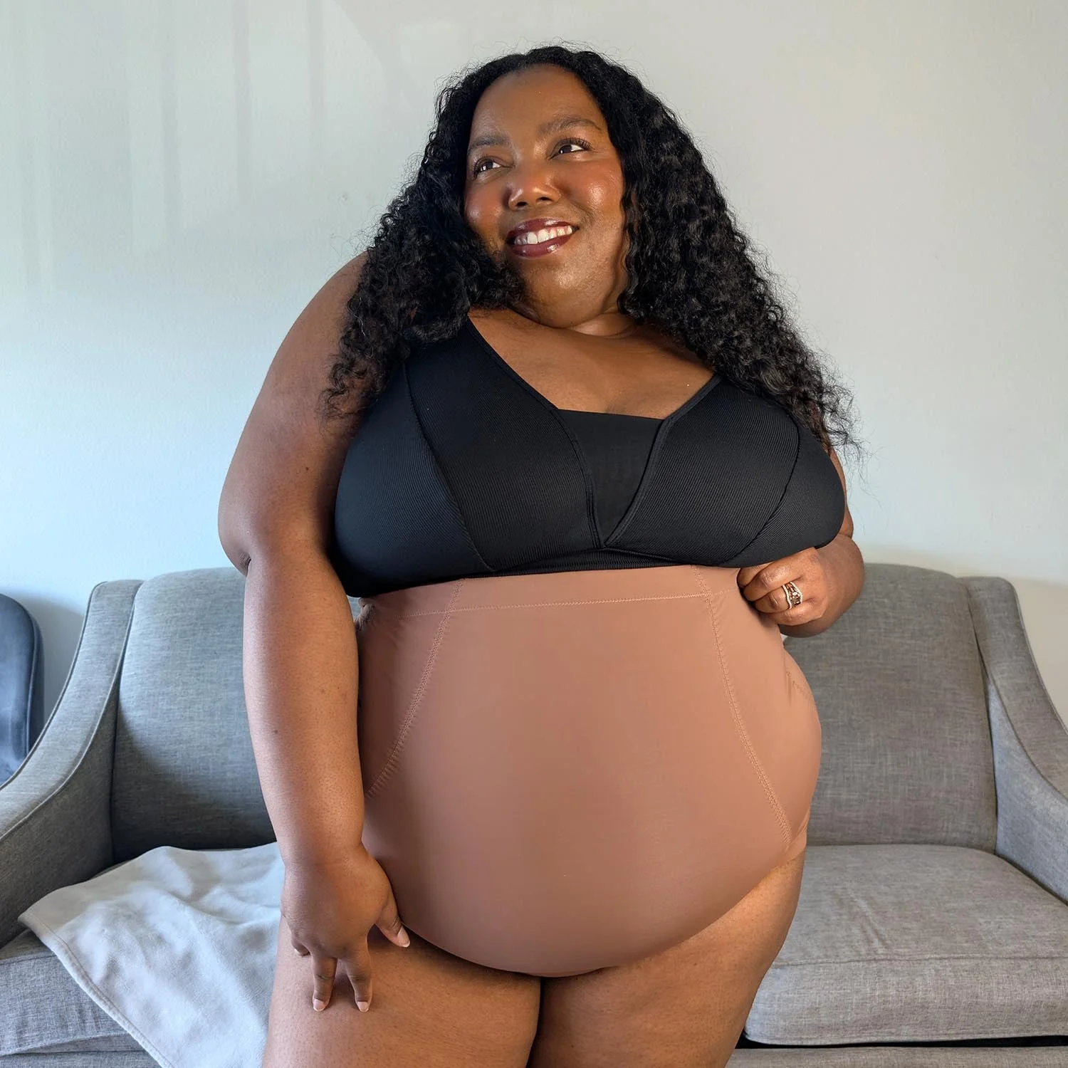 Smoothwear Super High Waist Knickers - Opulent - Zenithce