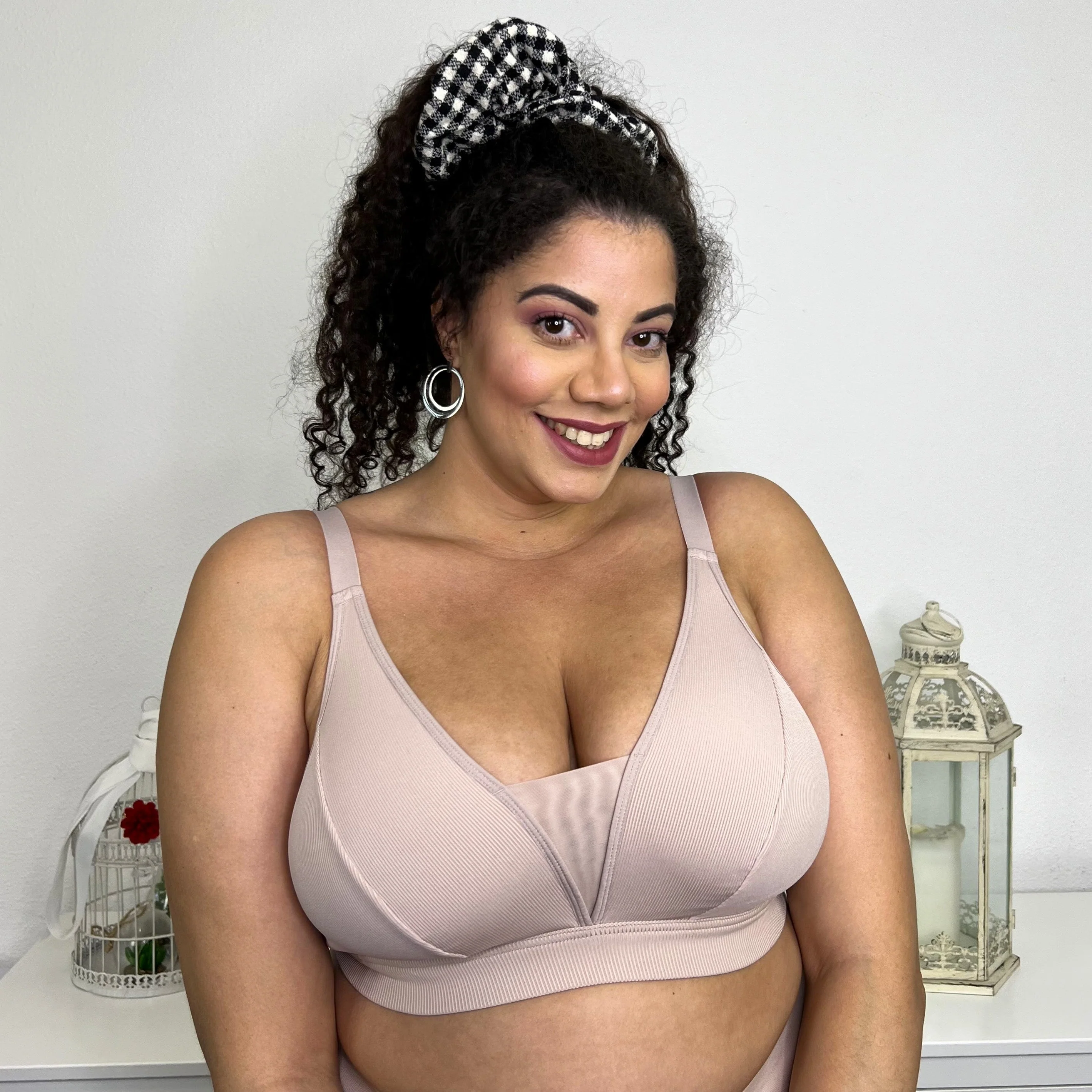 Everyday Ribbed Bra - Milk Bottle - Zenithce