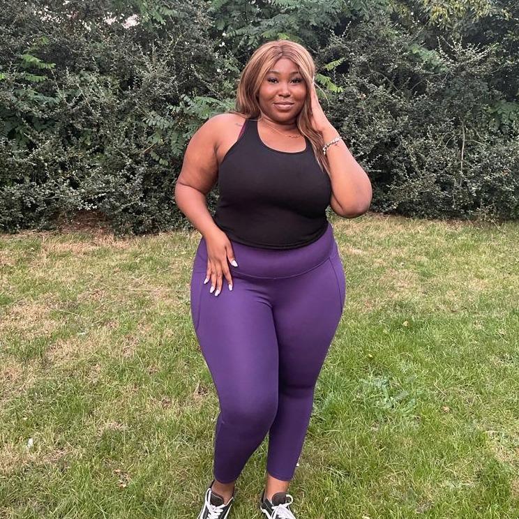 Squat Proof Leggings (Short) - Suffragette Purple - Zenithce