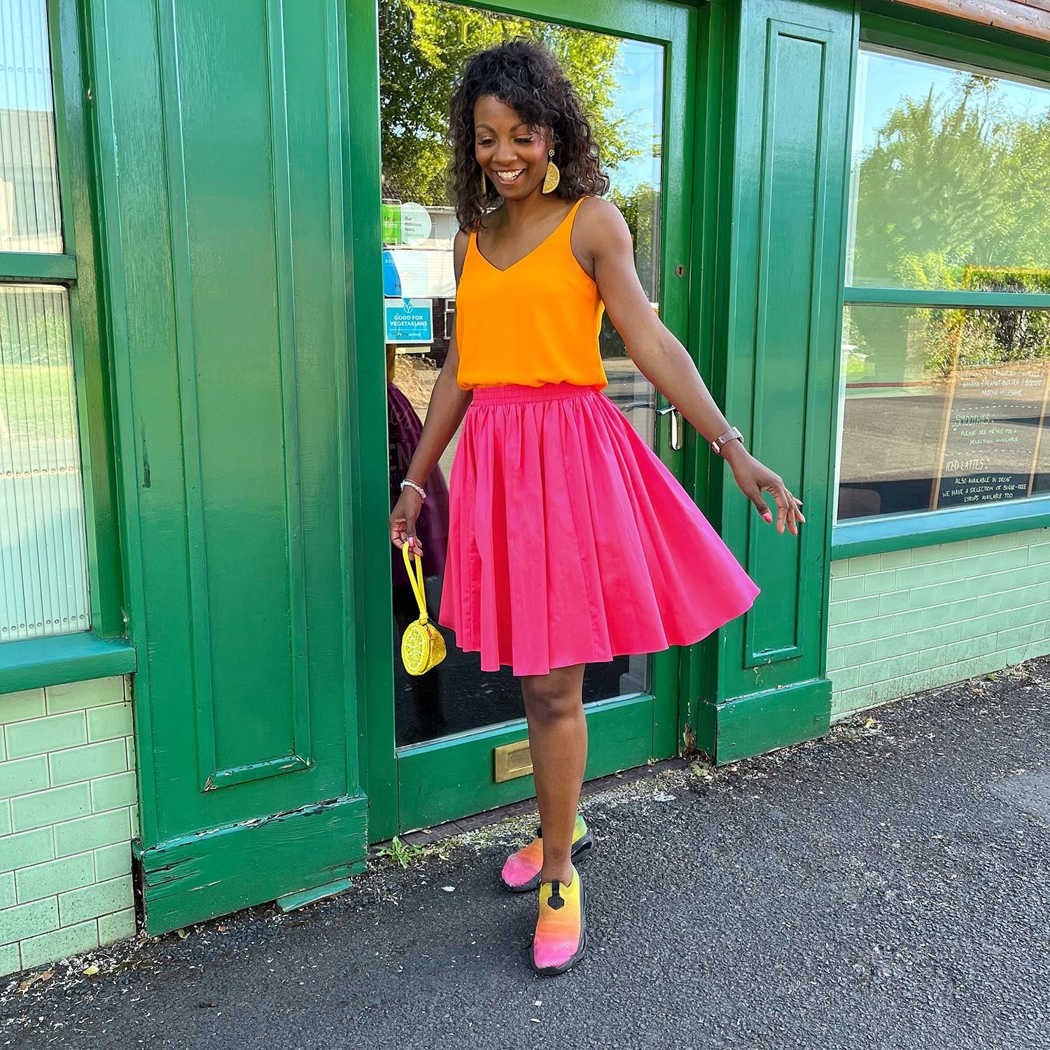 Poplin Skirt - Bubblegum - Zenithce