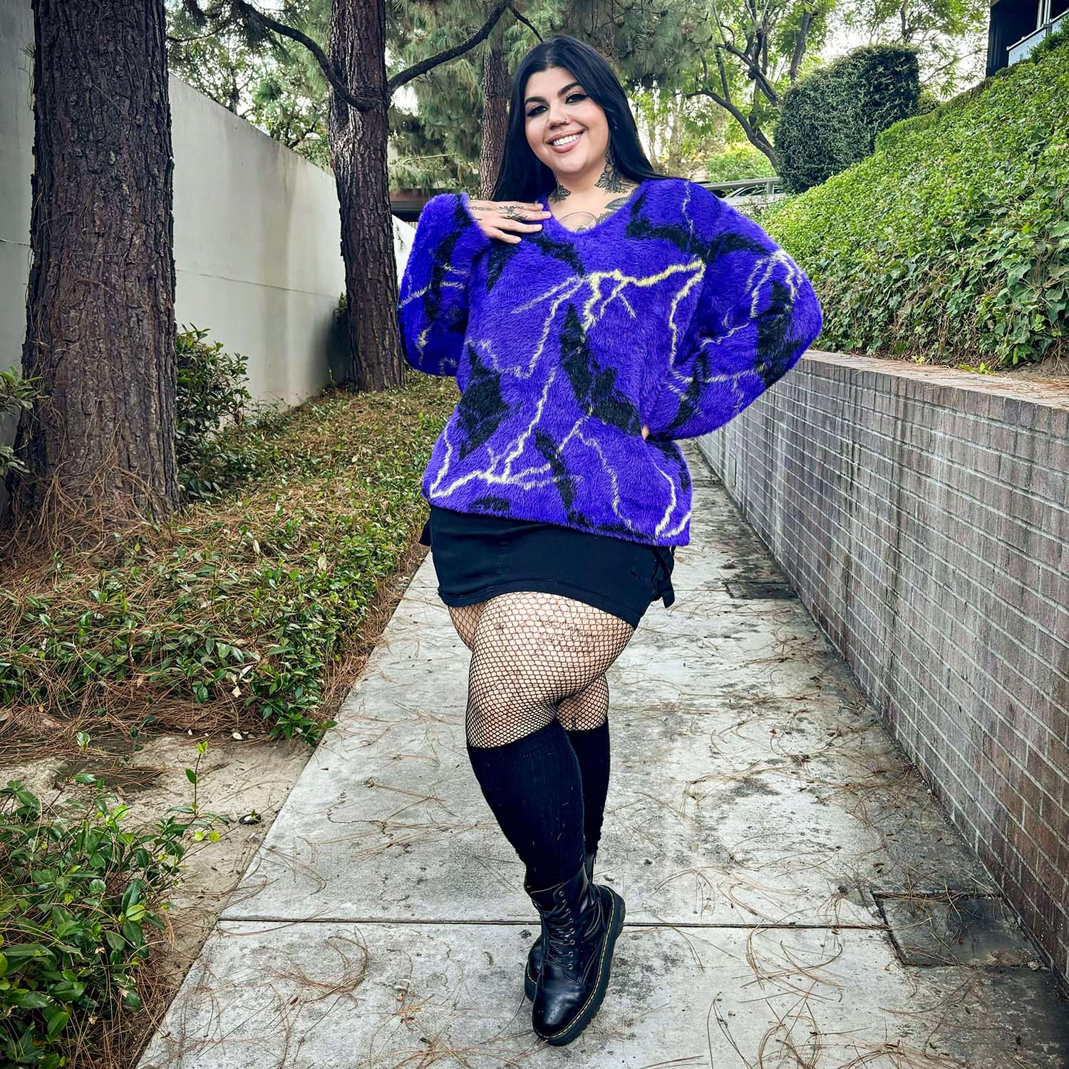 Storm Fluffy Jumper - Zenithce