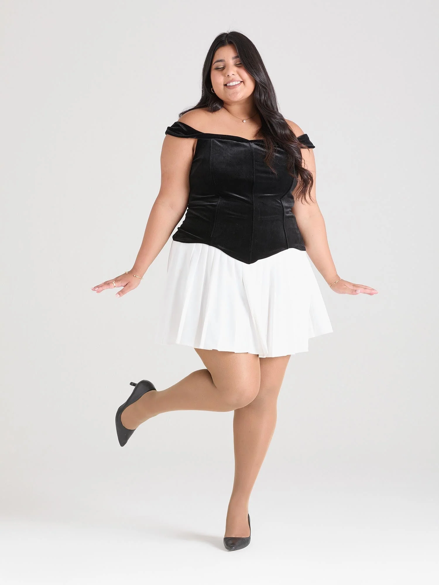 30 Denier Sheer Halo Tights - Glow - Zenithce