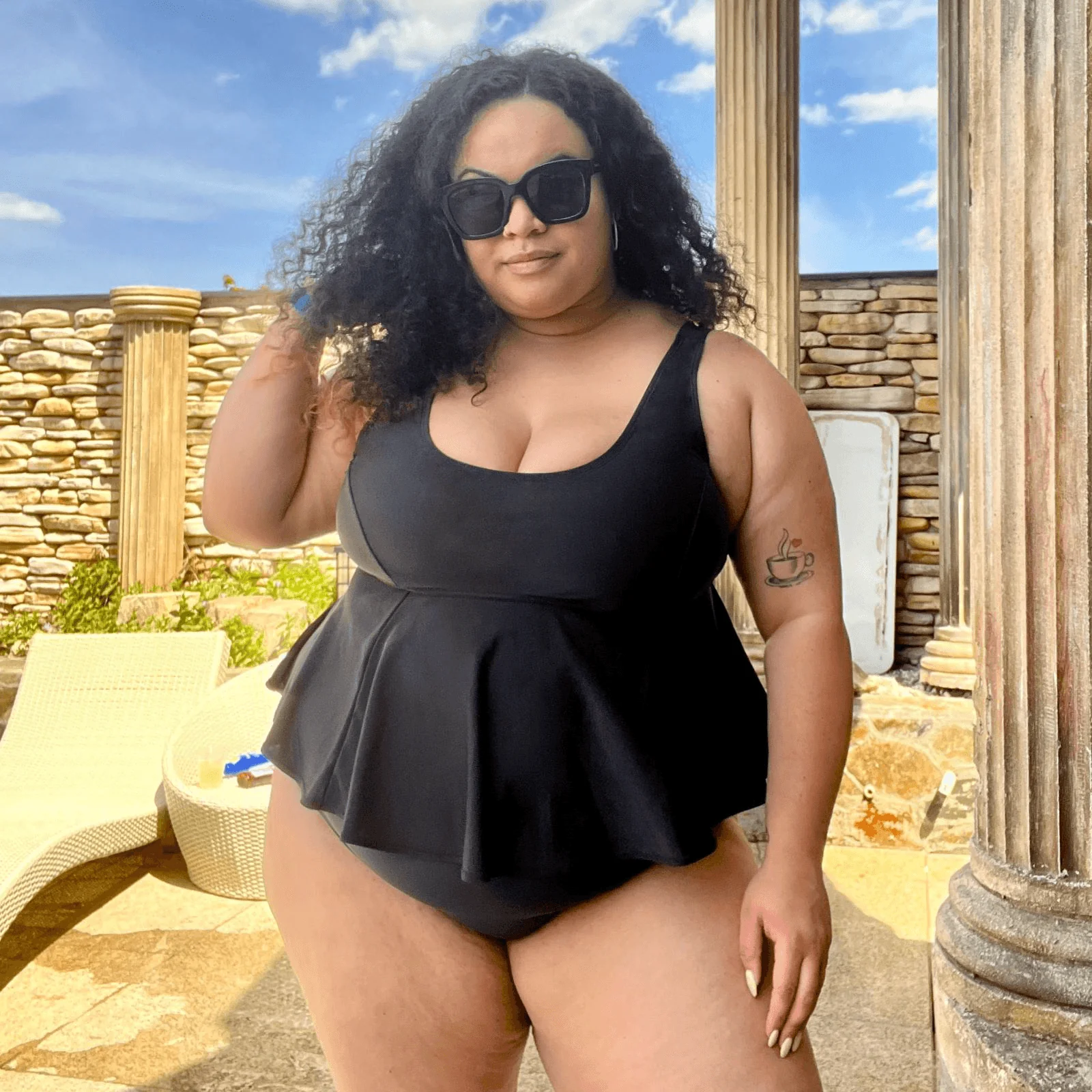 Who you gonna call? Bikini Top - Black - Zenithce