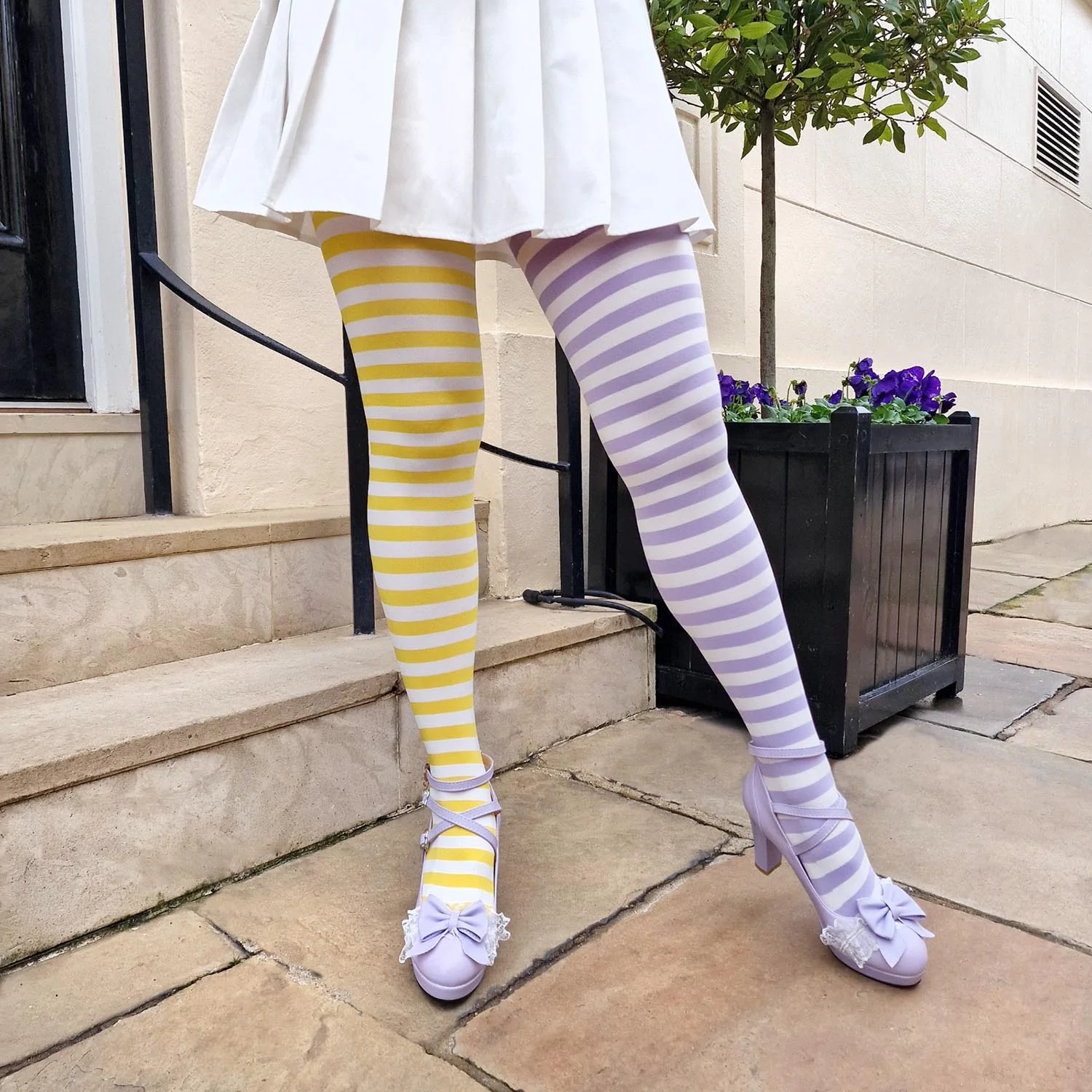 Duo Tights - Mellow Yellow - Zenithce