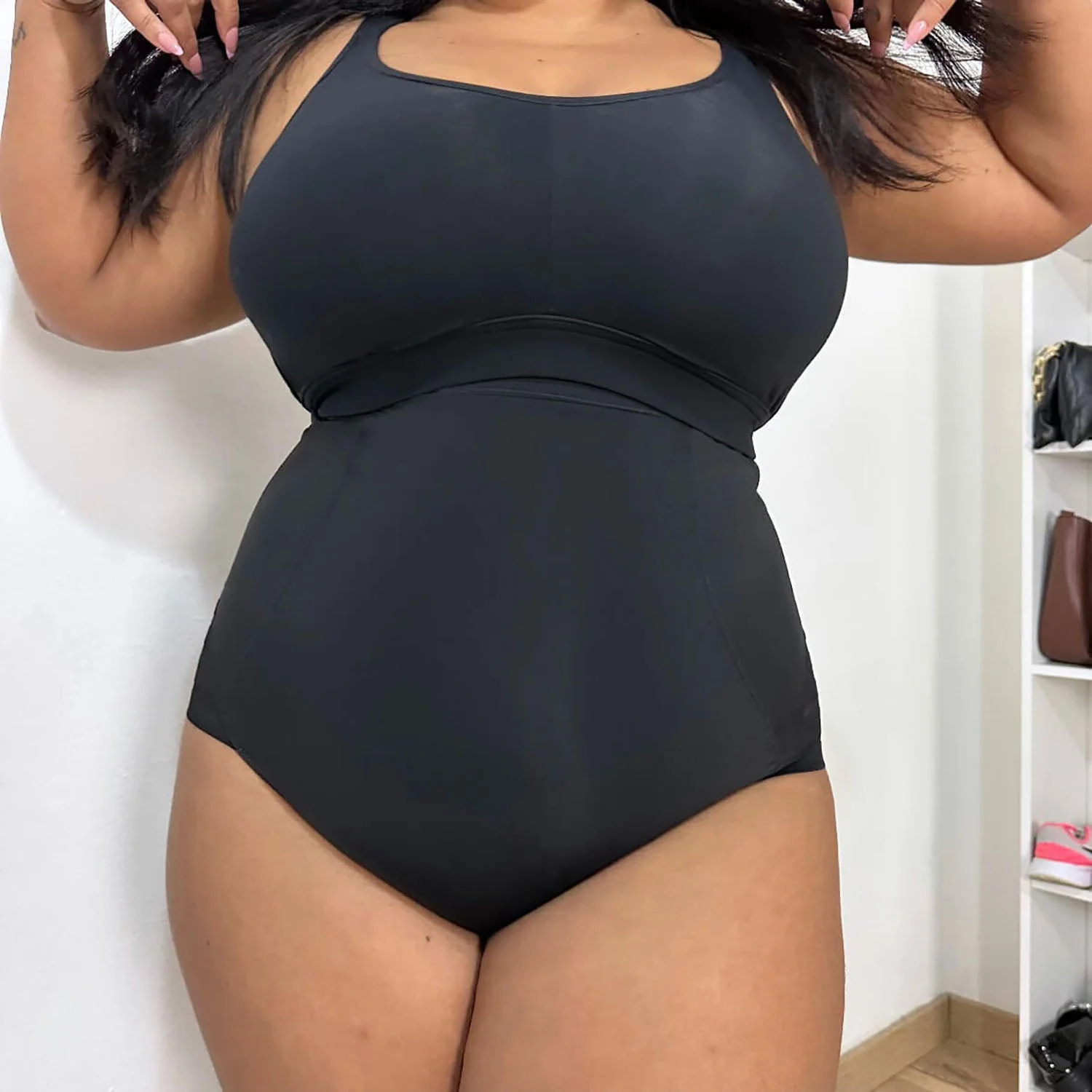 Smoothwear Super High Waist Knickers - Black - Zenithce