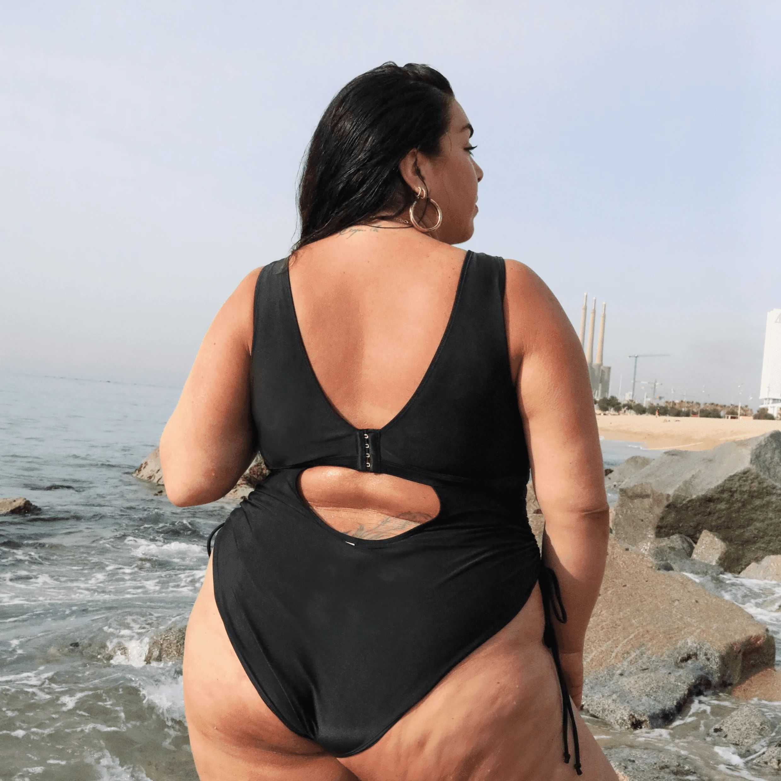 I'll fly with you Swimsuit - Black - Zenithce