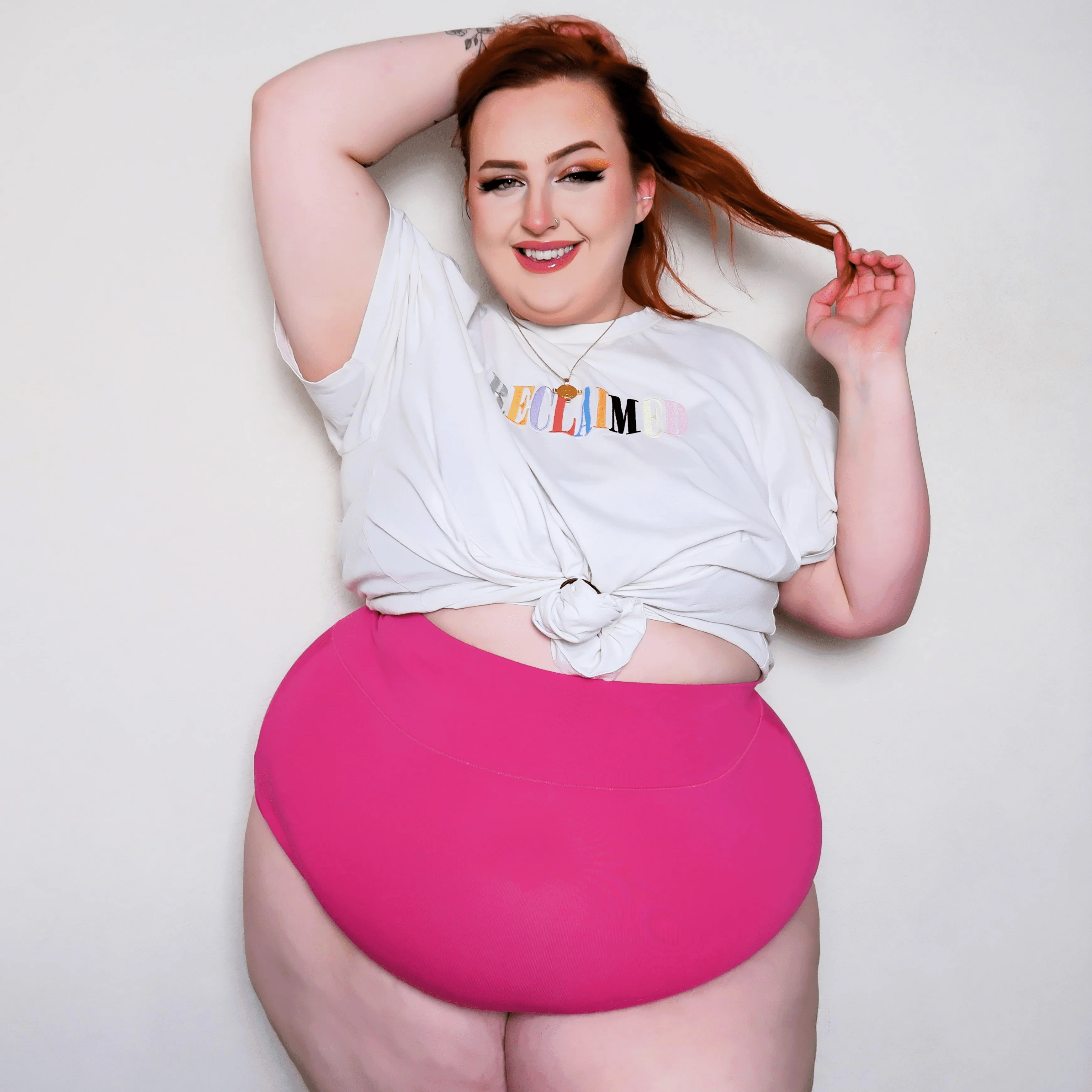 Organic Cotton Super High Waist Knickers - Barbara - Zenithce