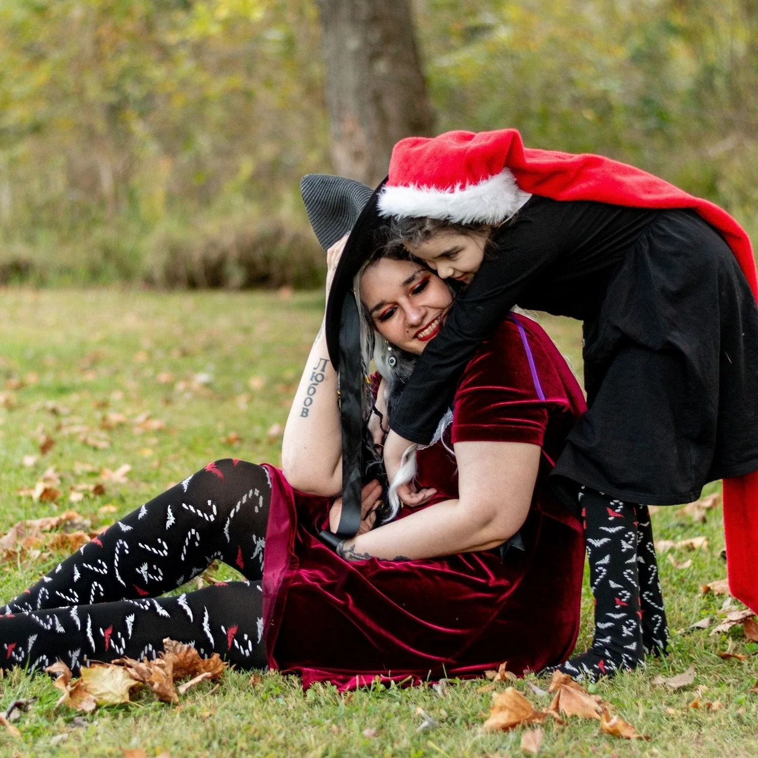 Tween Tights - Bad Santa - Zenithce