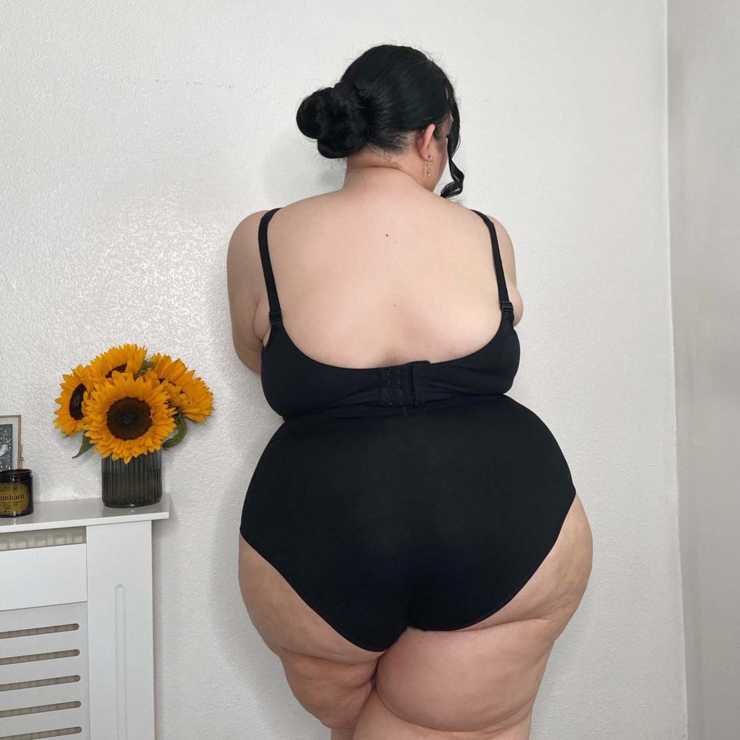 Full Brief Knickers - 3 Pairs in Black - Zenithce