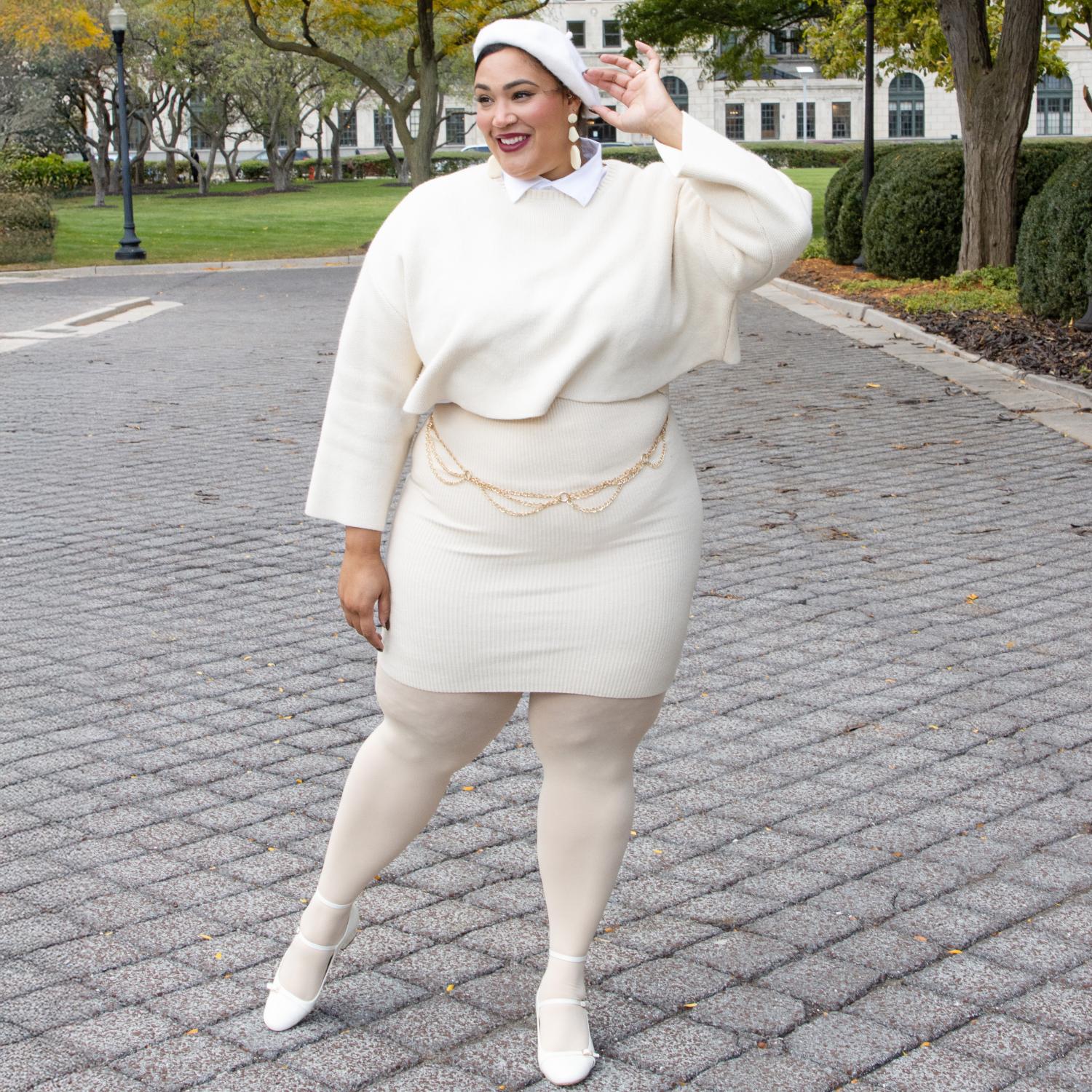 80 Denier Tights - Creamsicle - Zenithce