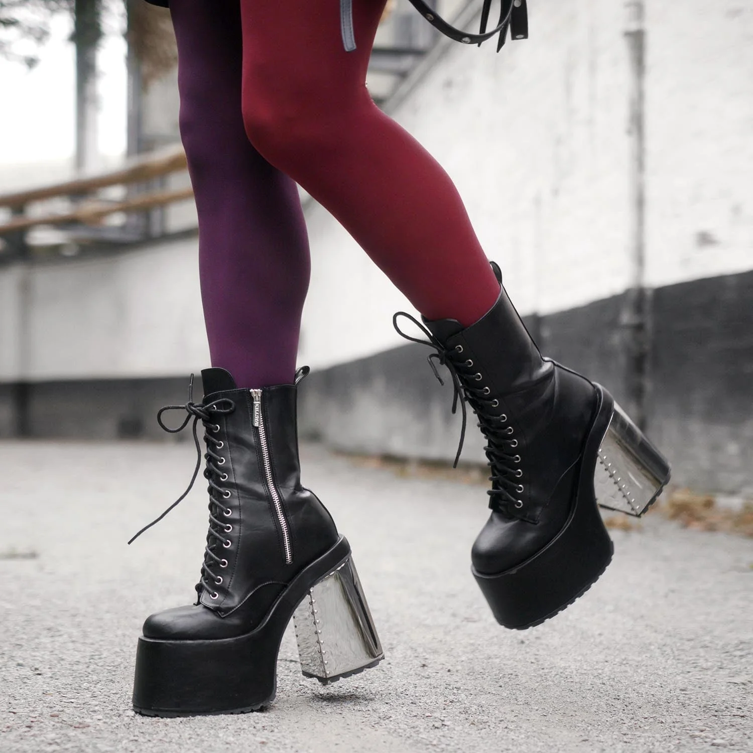 Duo Tights - Plurgundy - Zenithce