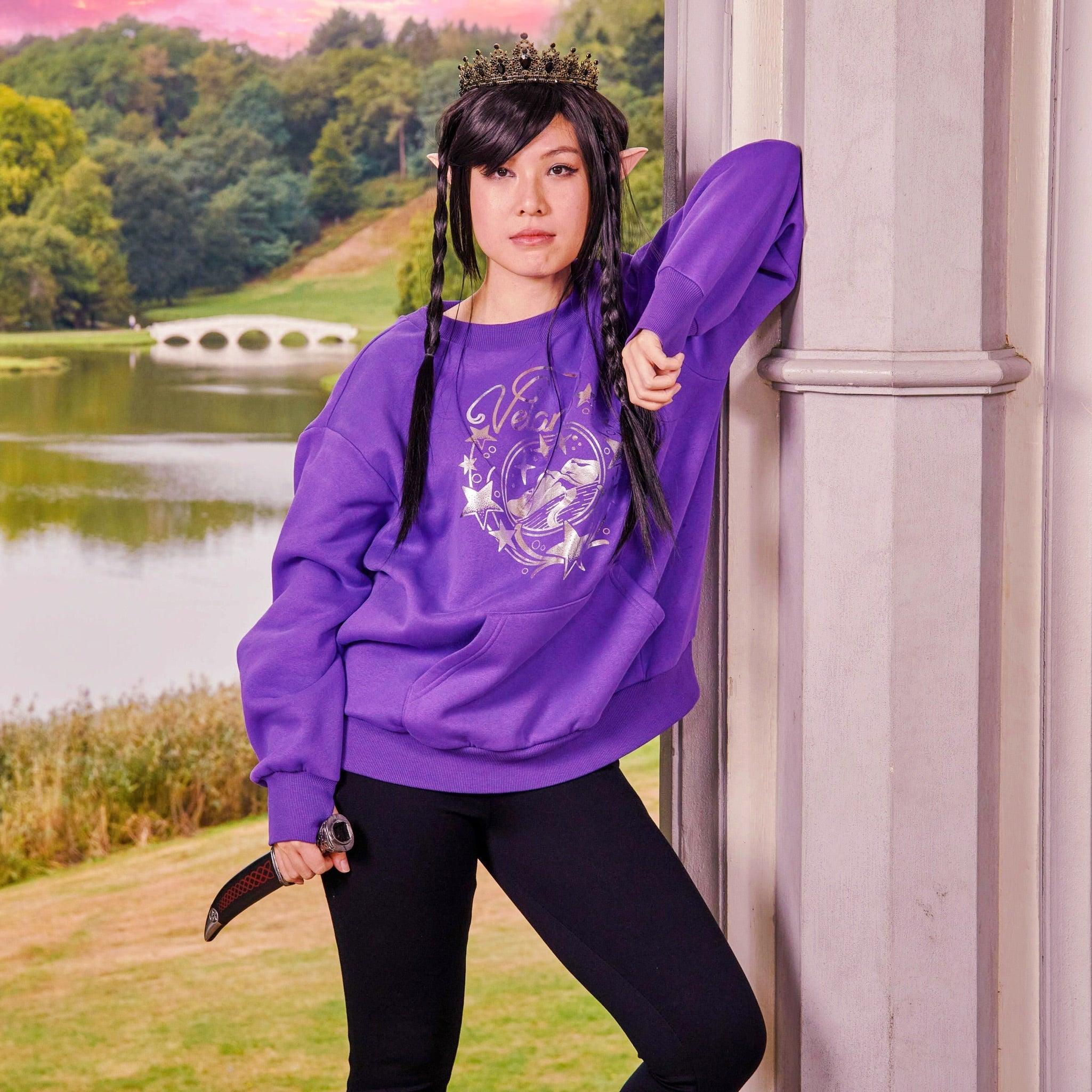 Organic Cotton ACOTAR Sweatshirt - Velaris - Zenithce