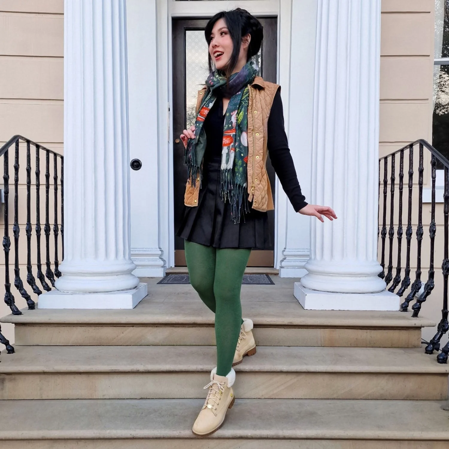 Bamboo Tights - Petit Pois - Zenithce