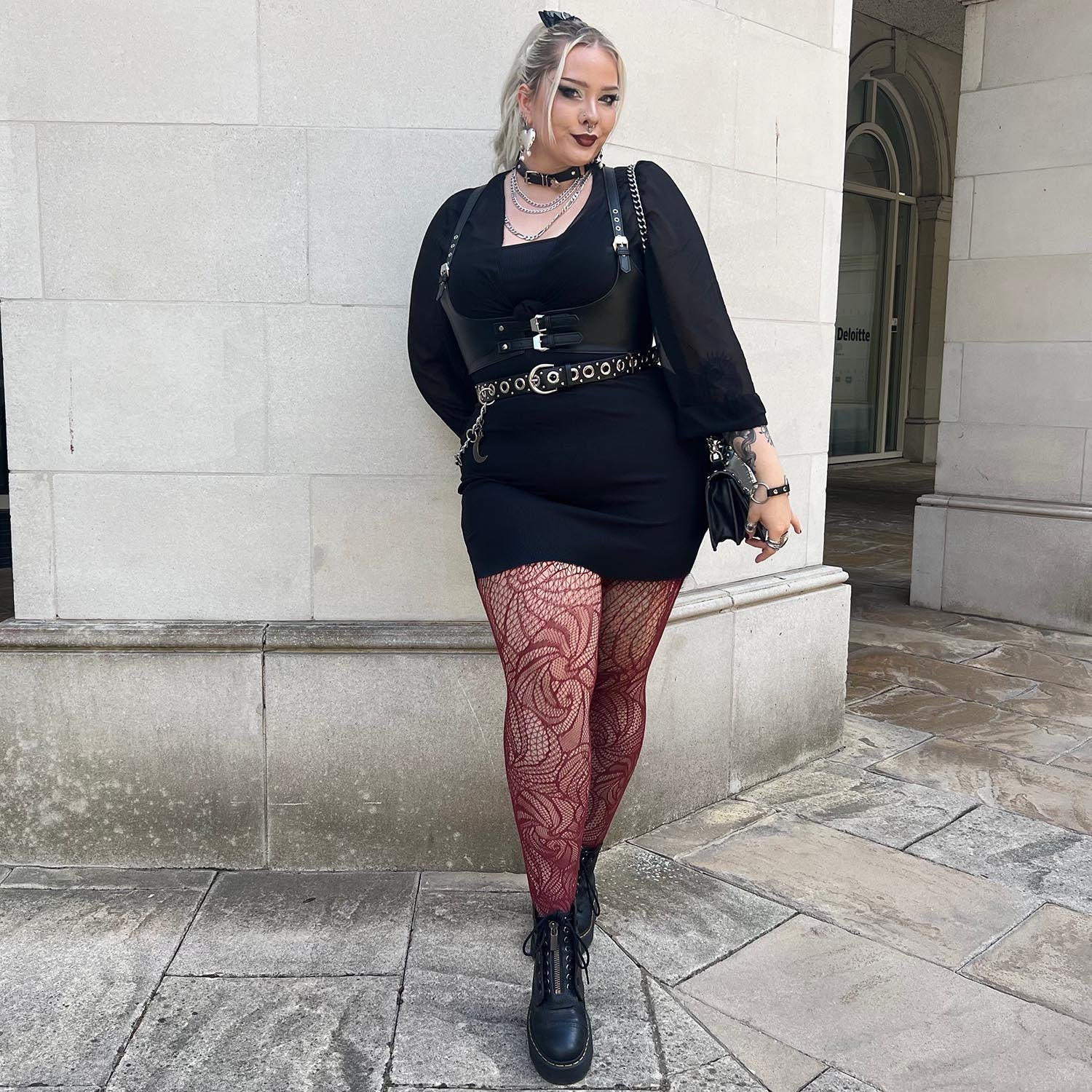 Thighs The Limit Fishnets - Timewarp - Roast - Zenithce