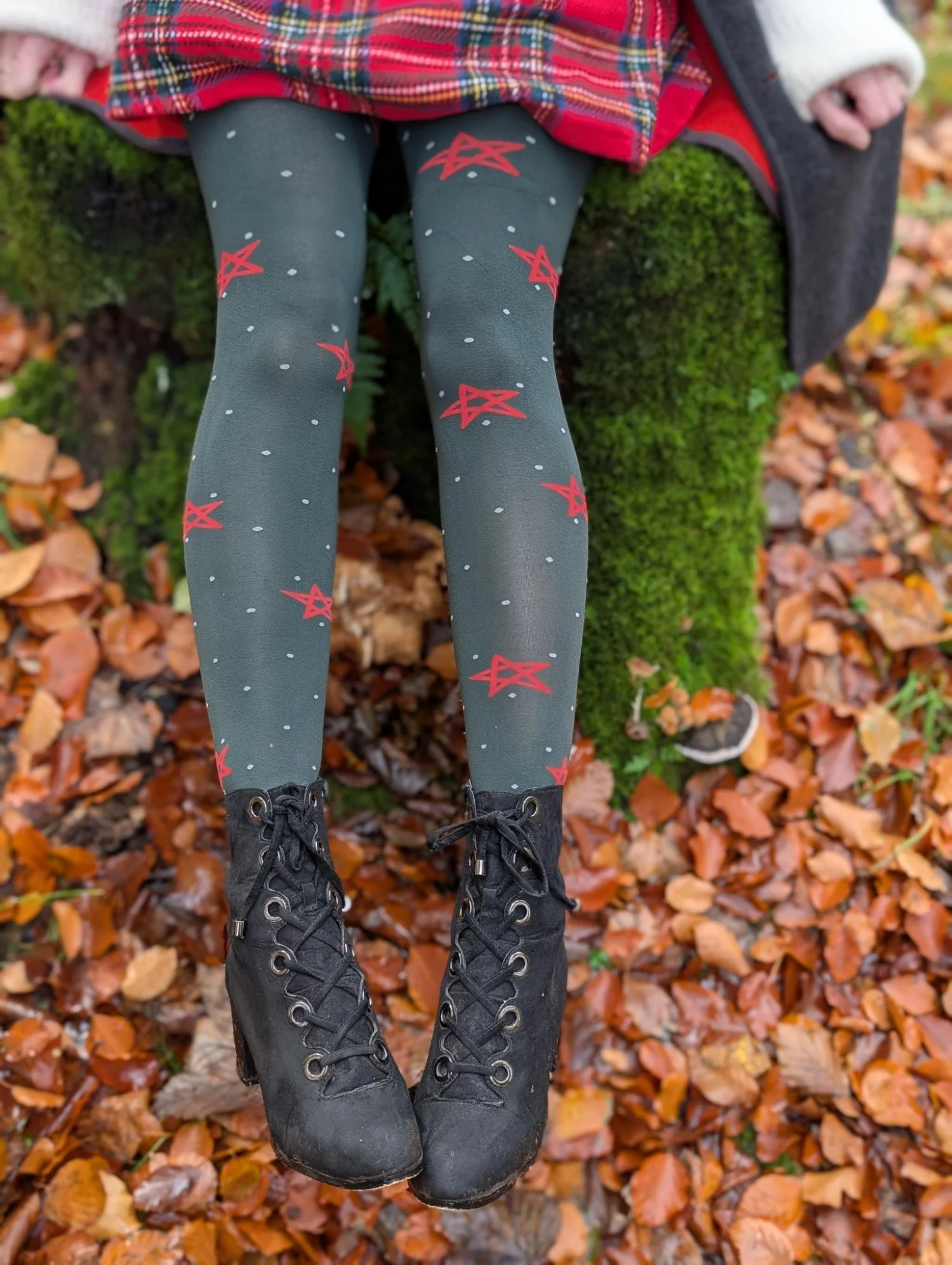 Christmas Tights - Woodland Magick - Zenithce