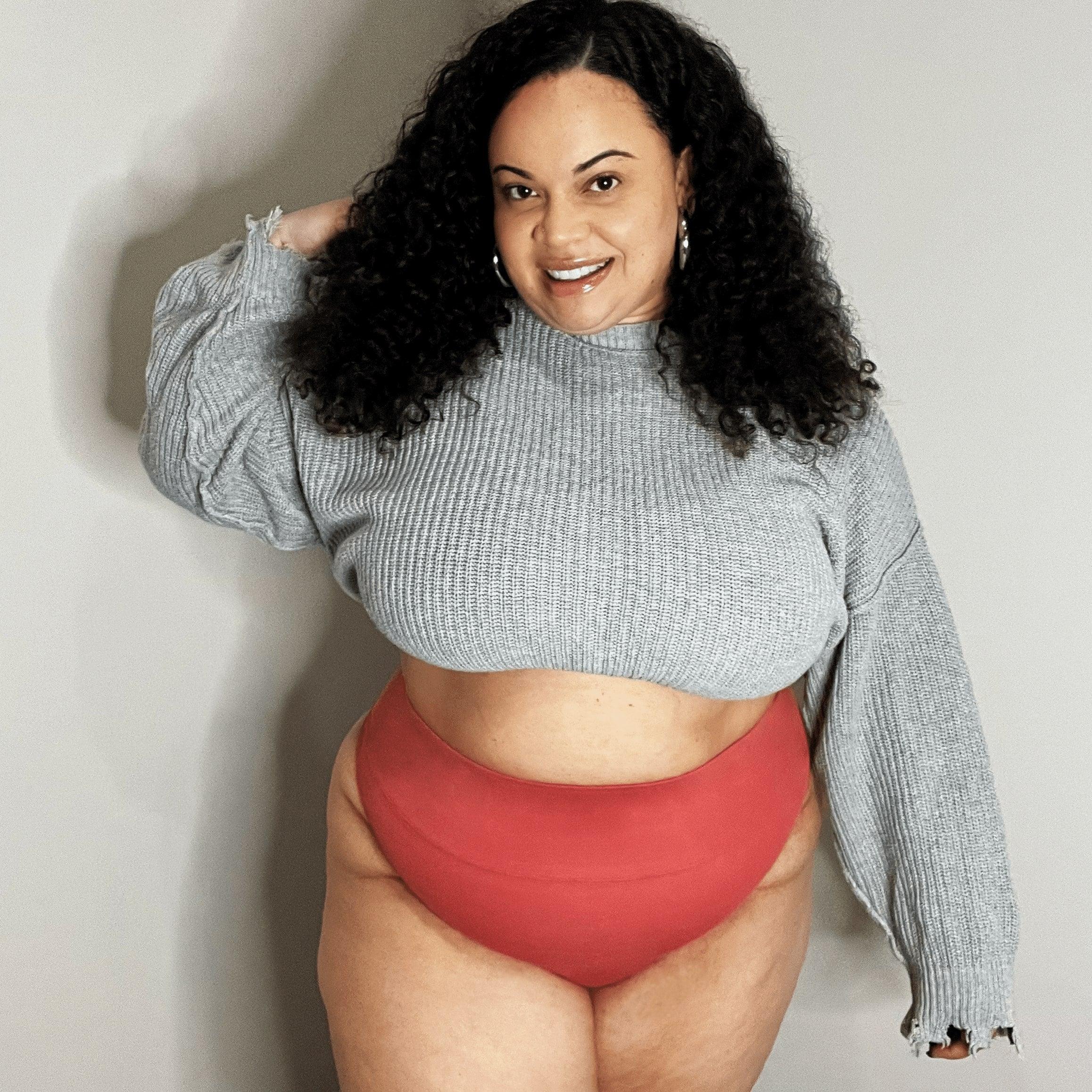 Organic Cotton Thong - Peach Party - Zenithce