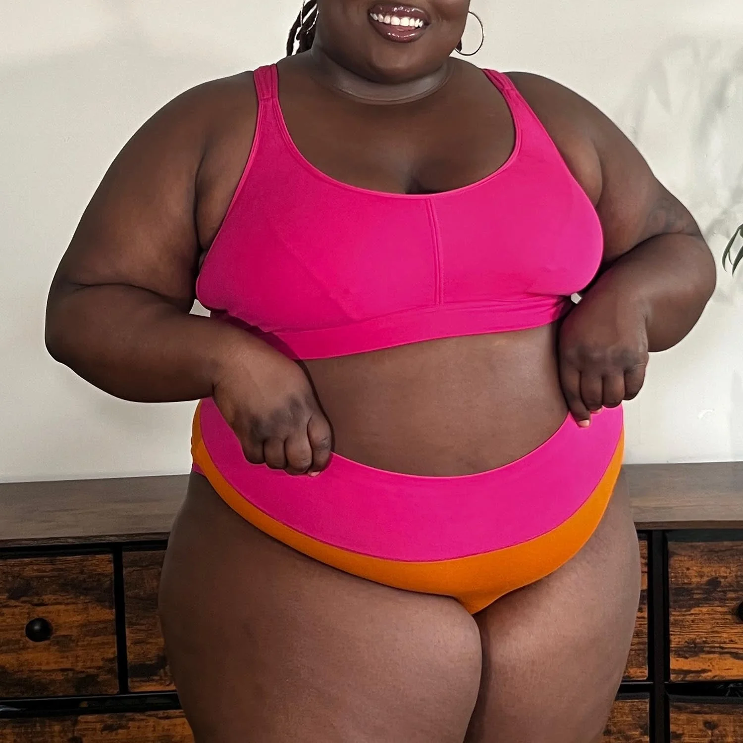 Organic Cotton Full Brief Duo Knickers - Papaya & Barbara - Zenithce