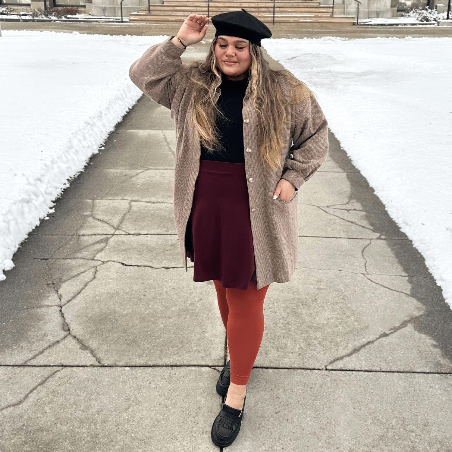 Footless Tights - Butternut - Zenithce