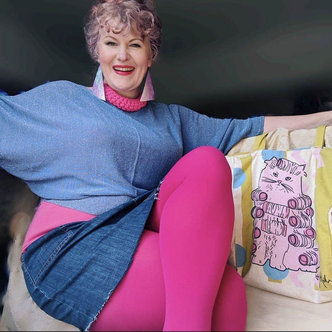 80 Denier Tights - Raspberry Pie - Zenithce