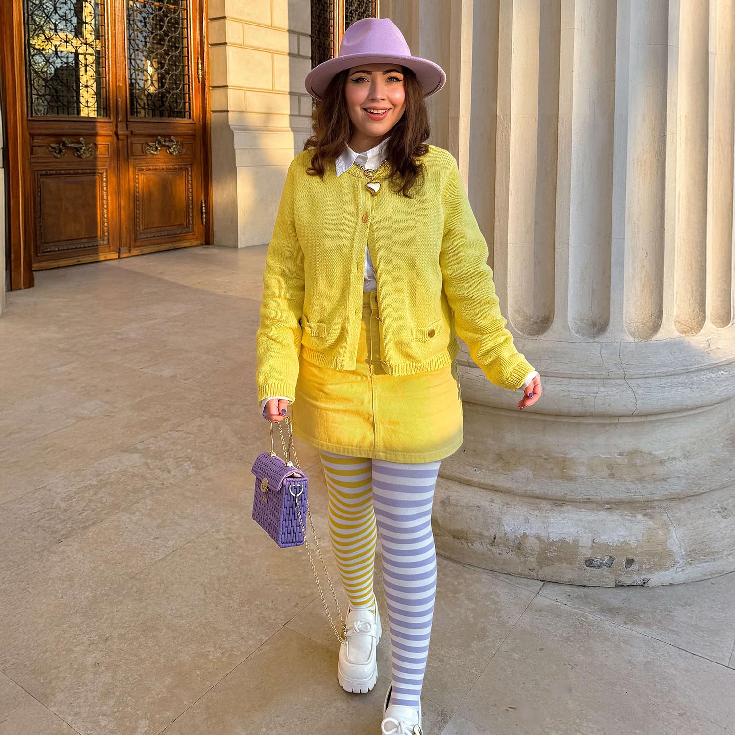 Duo Tights - Mellow Yellow - Zenithce