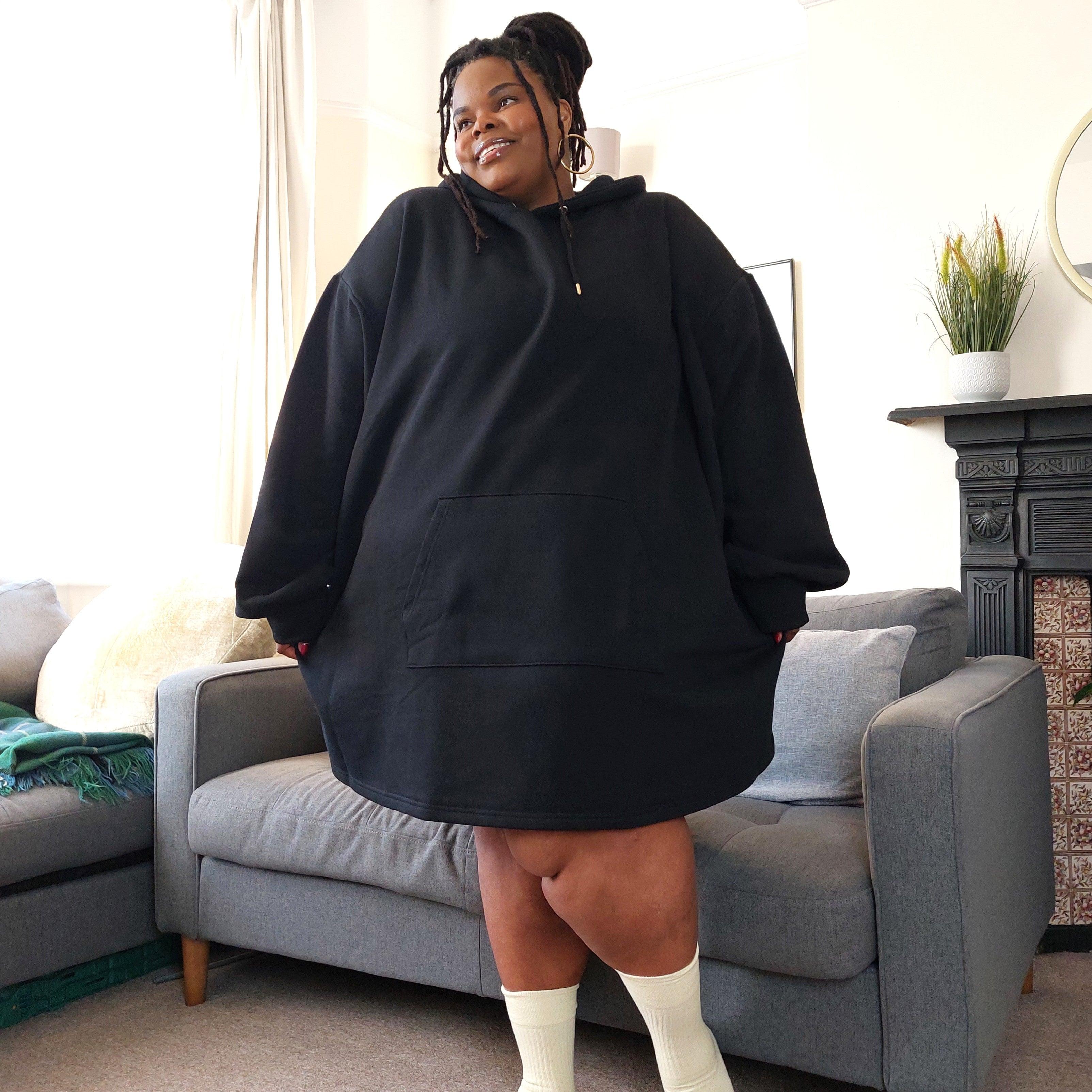 Organic Cotton Longline Hoodie - Zenithce